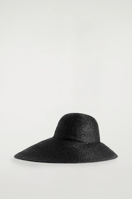 SOLHATT I RAFFIA MED BRETT BRÄTTE
