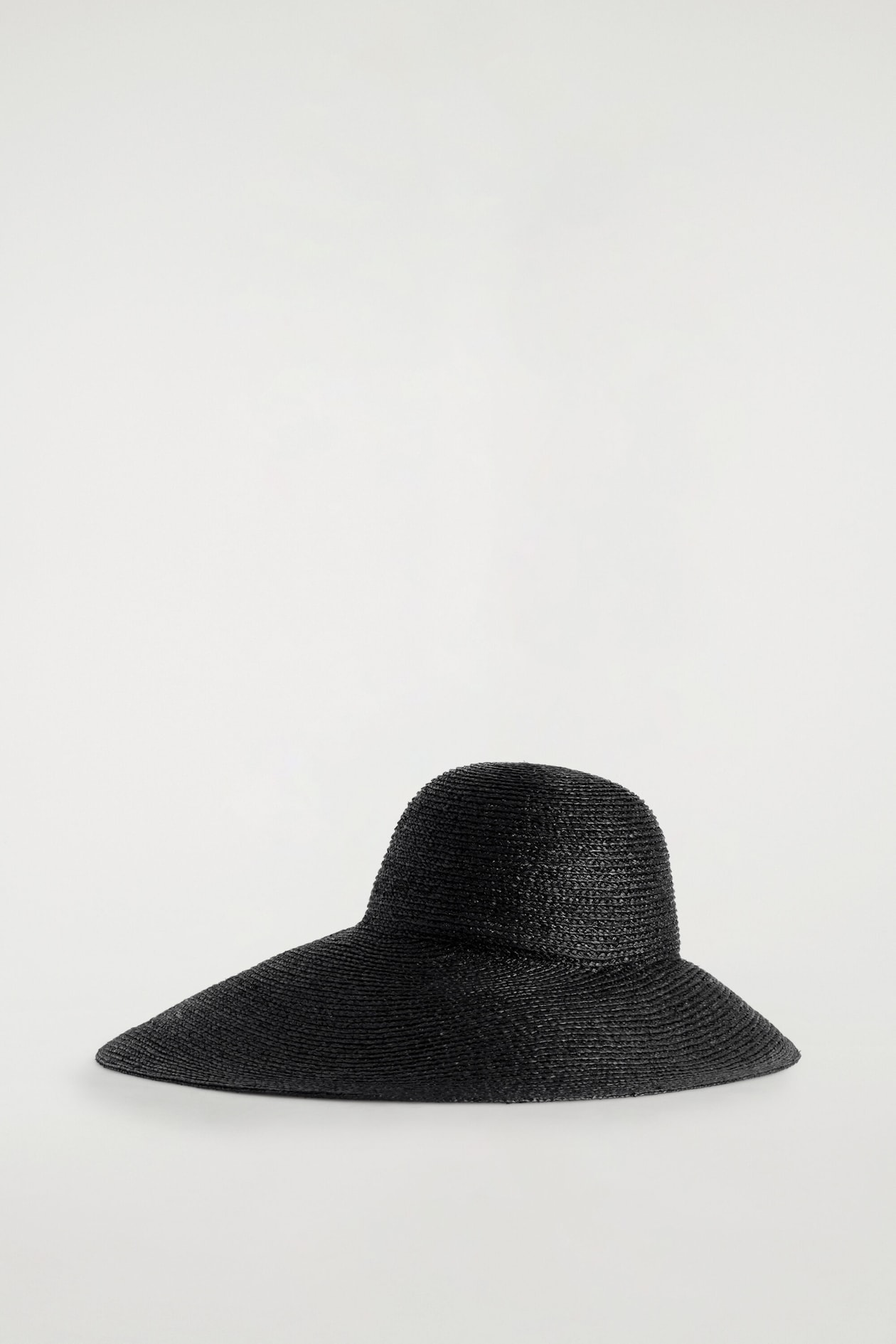 WIDE-BRIM RAFFIA HAT