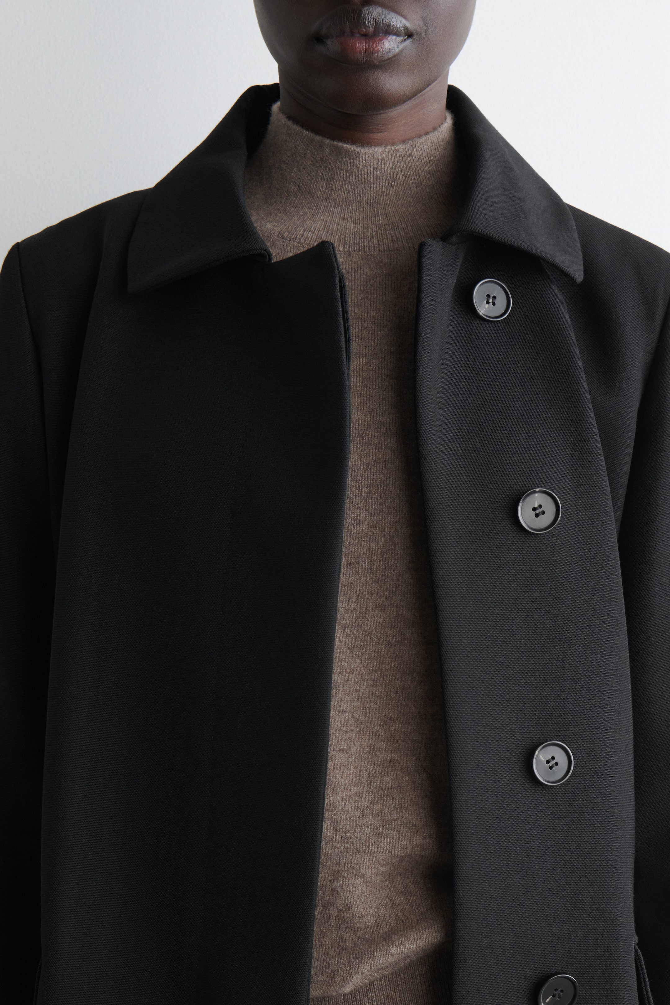 TAILORED WOOL-BLEND JACKET