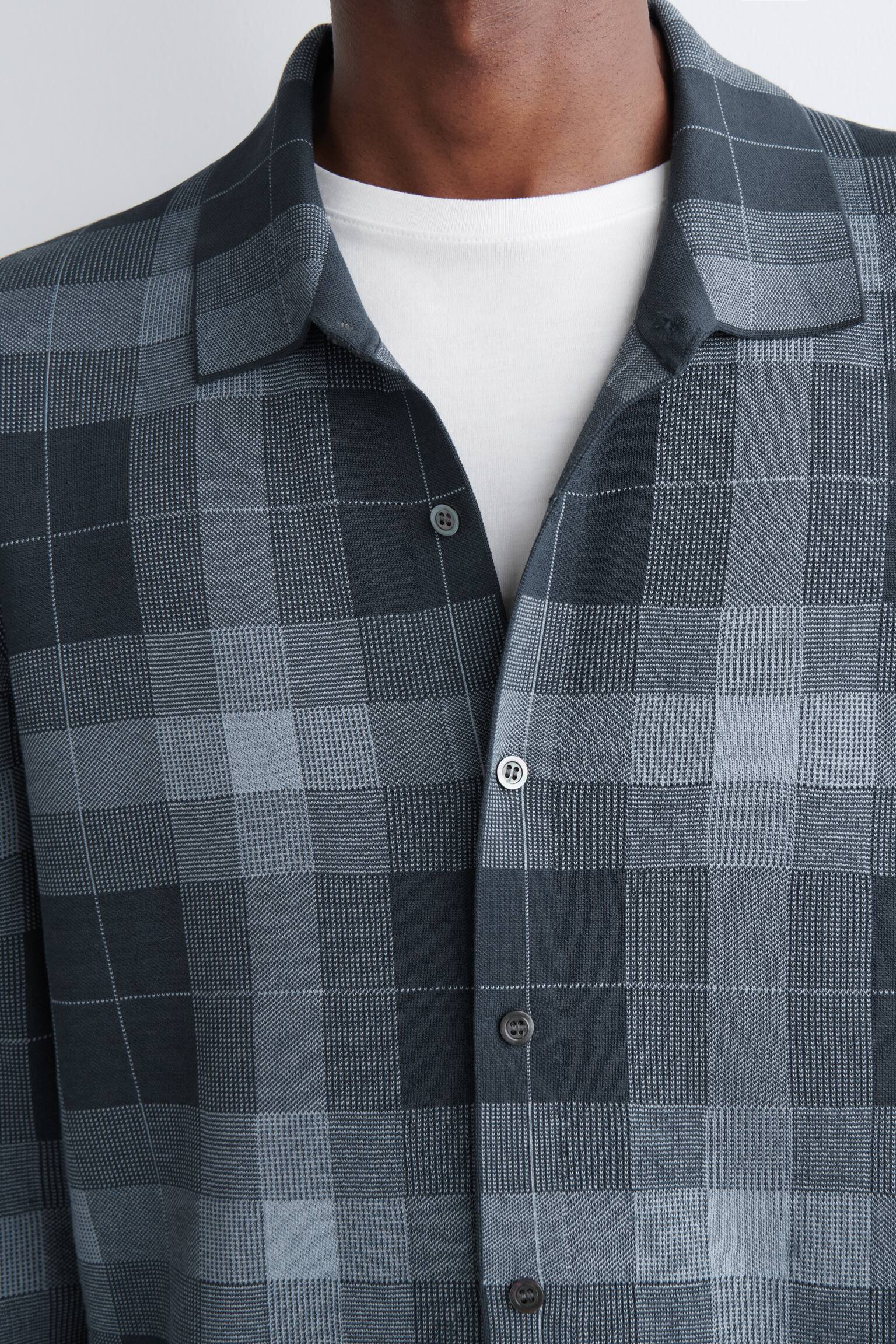 ΧΑΛΑΡΟ ΠΛΕΚΤΟ ΒΑΜΒΑΚΕΡΟ ΠΟΥΚΑΜΙΣΟ - ΜΠΛΕ / ΚΑΡΩ/ΧΑΚΙ / ΚΑΡΟ - 6