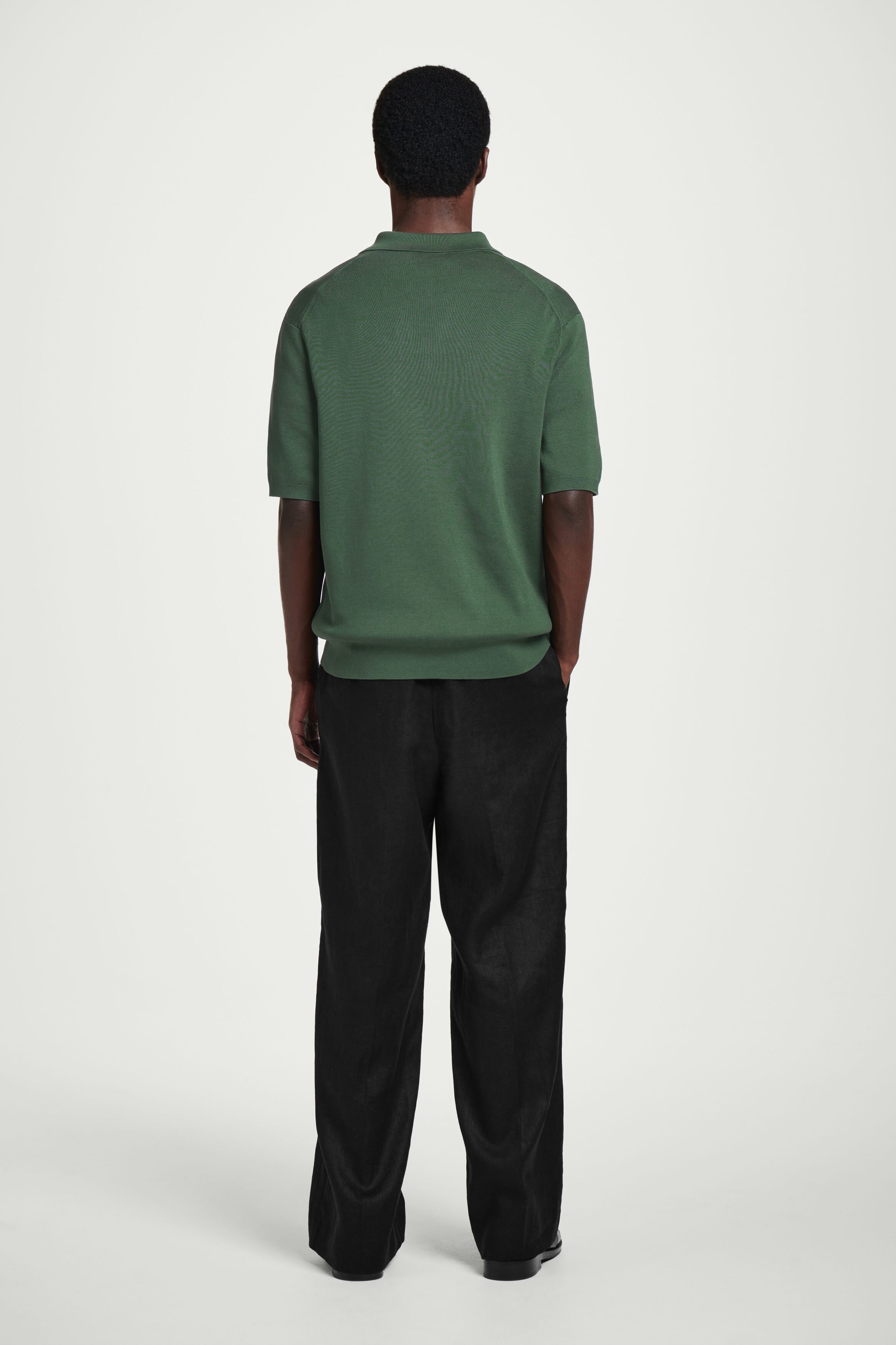 ジャケット PAROSH SS25 Knitted shirt (D530538ROMA25 002) Grey Mélange Stretch Cotton Polo Shirt SS25 25729585 | Zegna NL