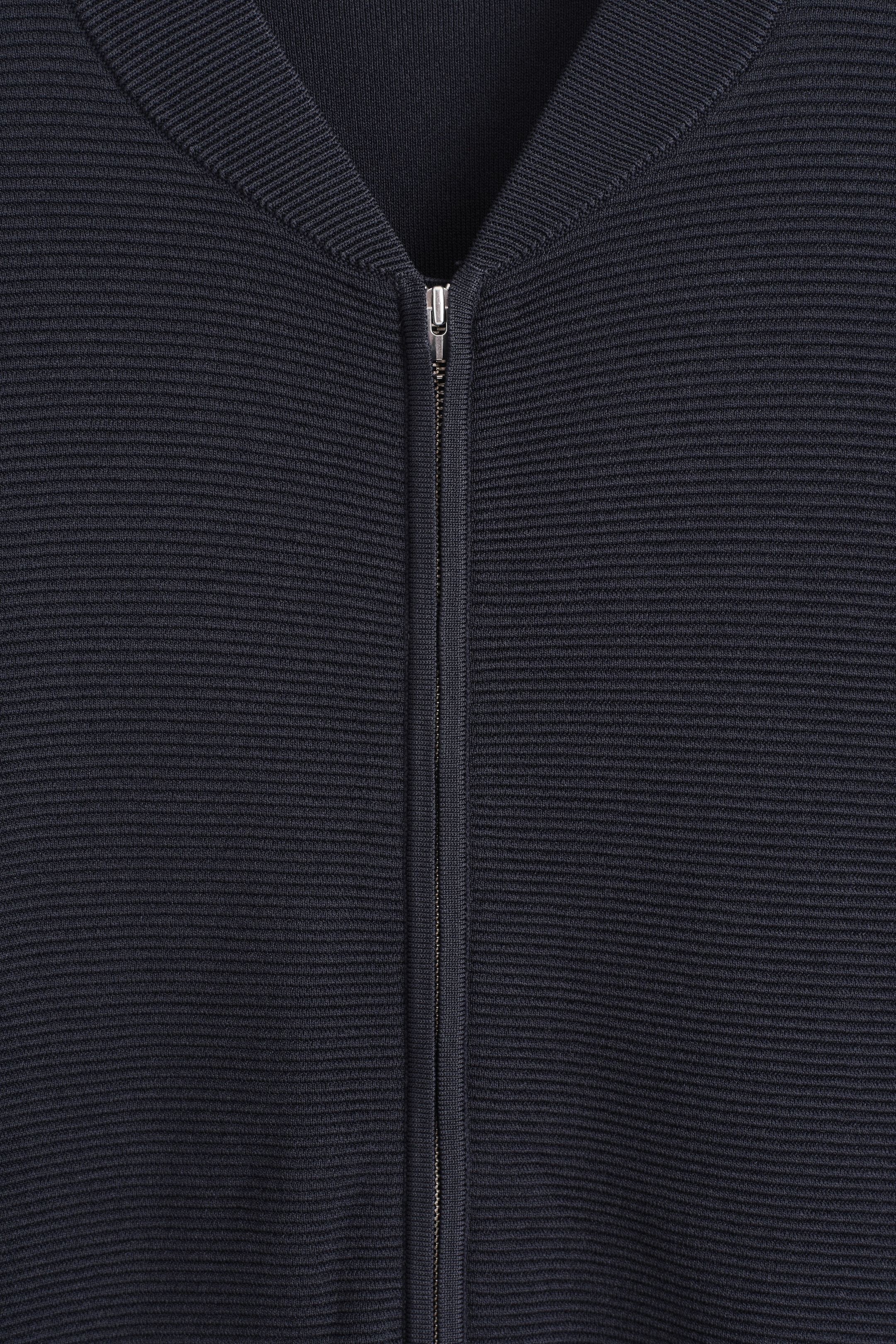 Visualizza immagine più grande: BOMBER IN MAGLIA TESTURIZZATA - BLU NAVY - UOMO | H&M IT 7