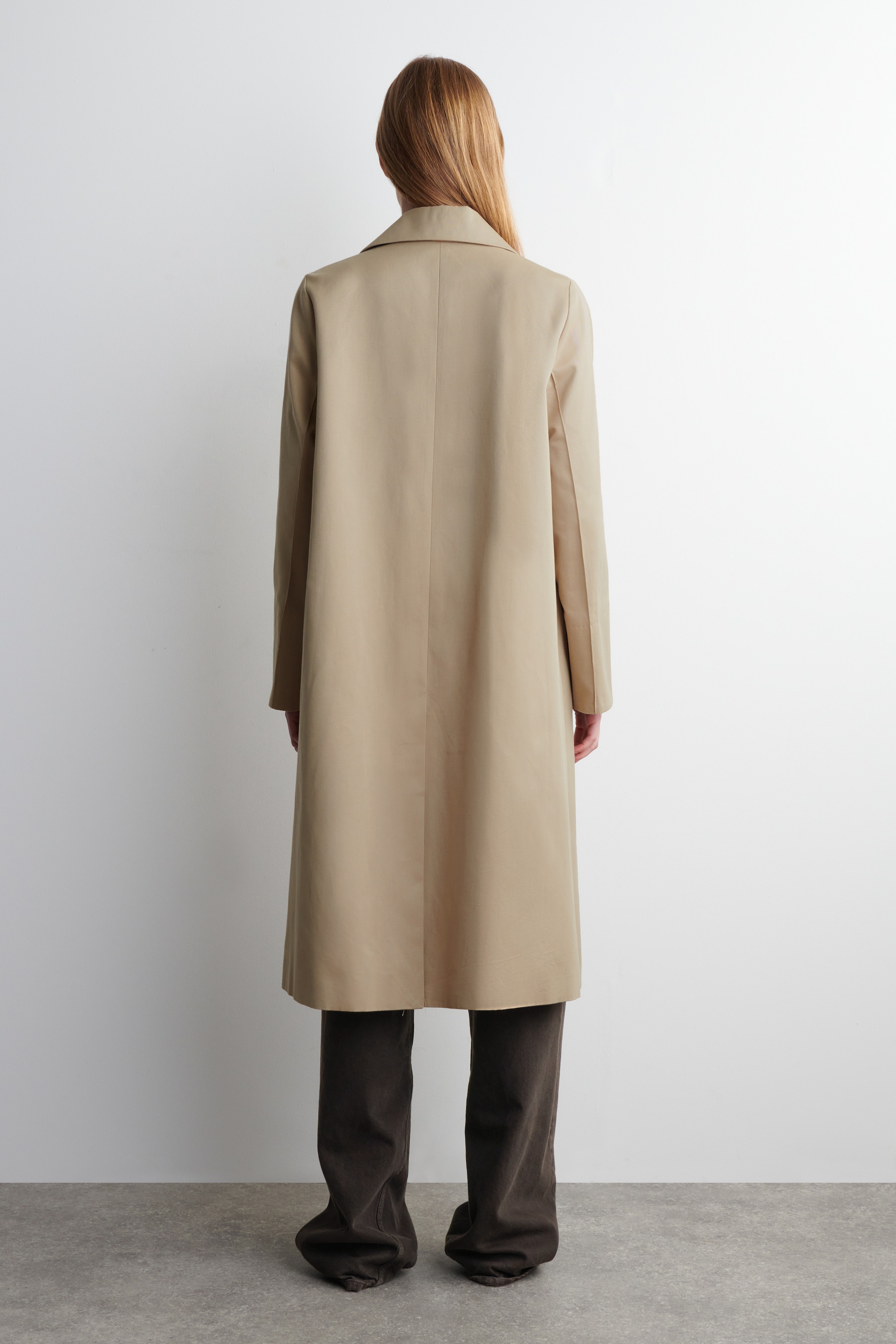 Visualizza immagine più grande: CAPPOTTO CORTO IN COTONE DAL TAGLIO CLASSICO - BEIGE - DONNA | H&M IT 4
