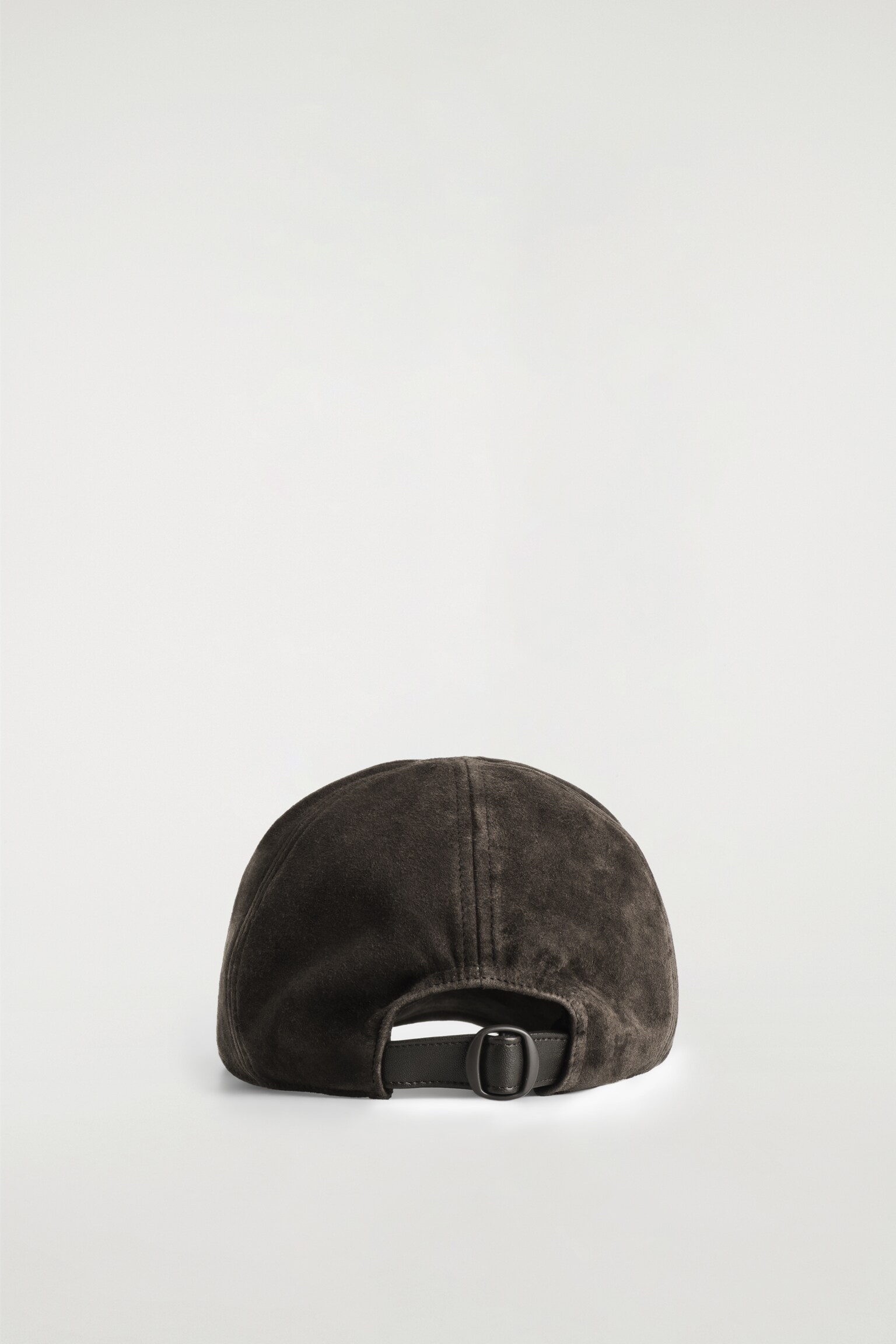 CASQUETTE DE BASEBALL EN DAIM - CHOCOLAT - 3