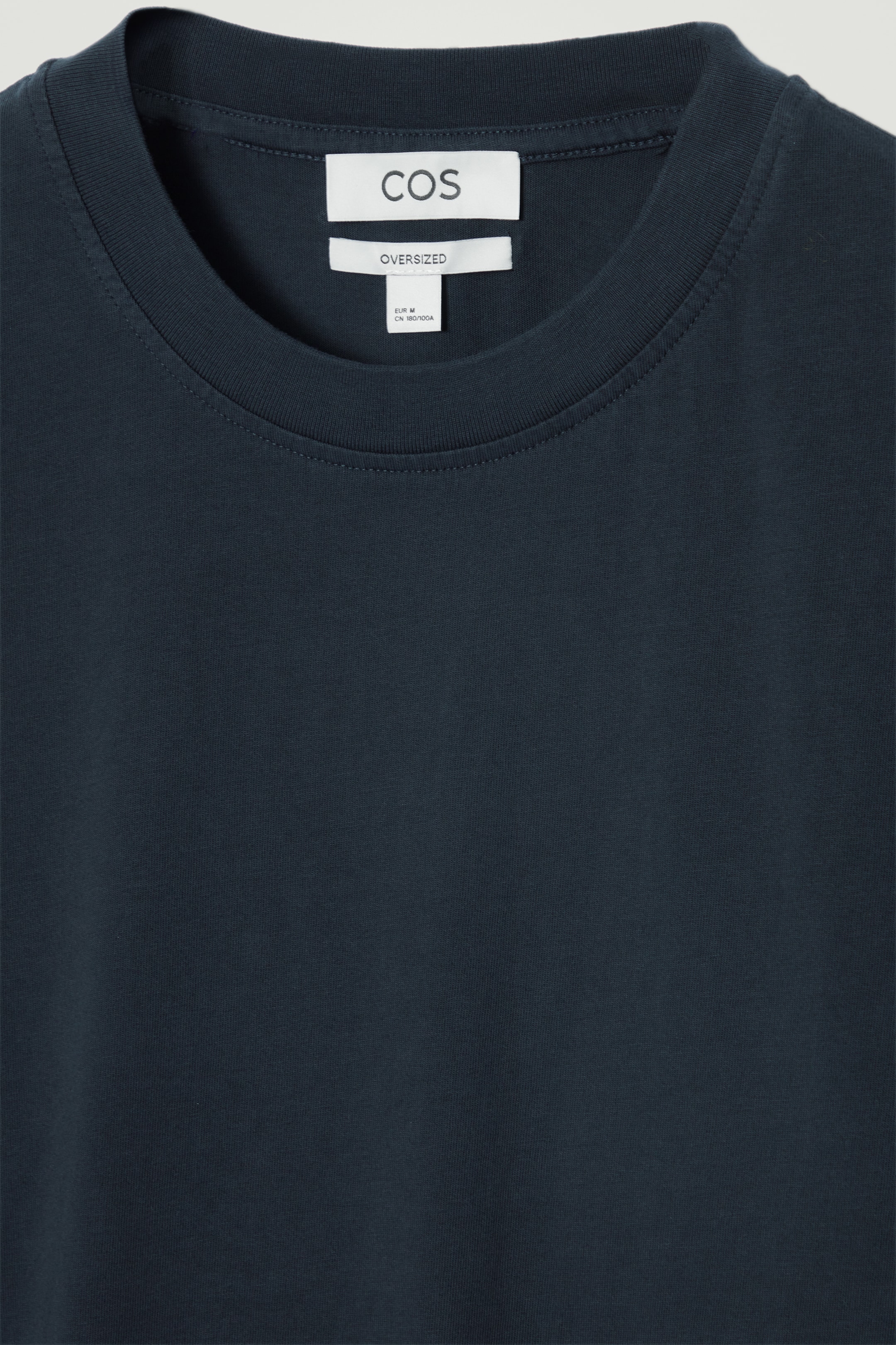 View larger image: OVERSIZED COTTON T-SHIRT - NAVY - Men | H&M GB 7