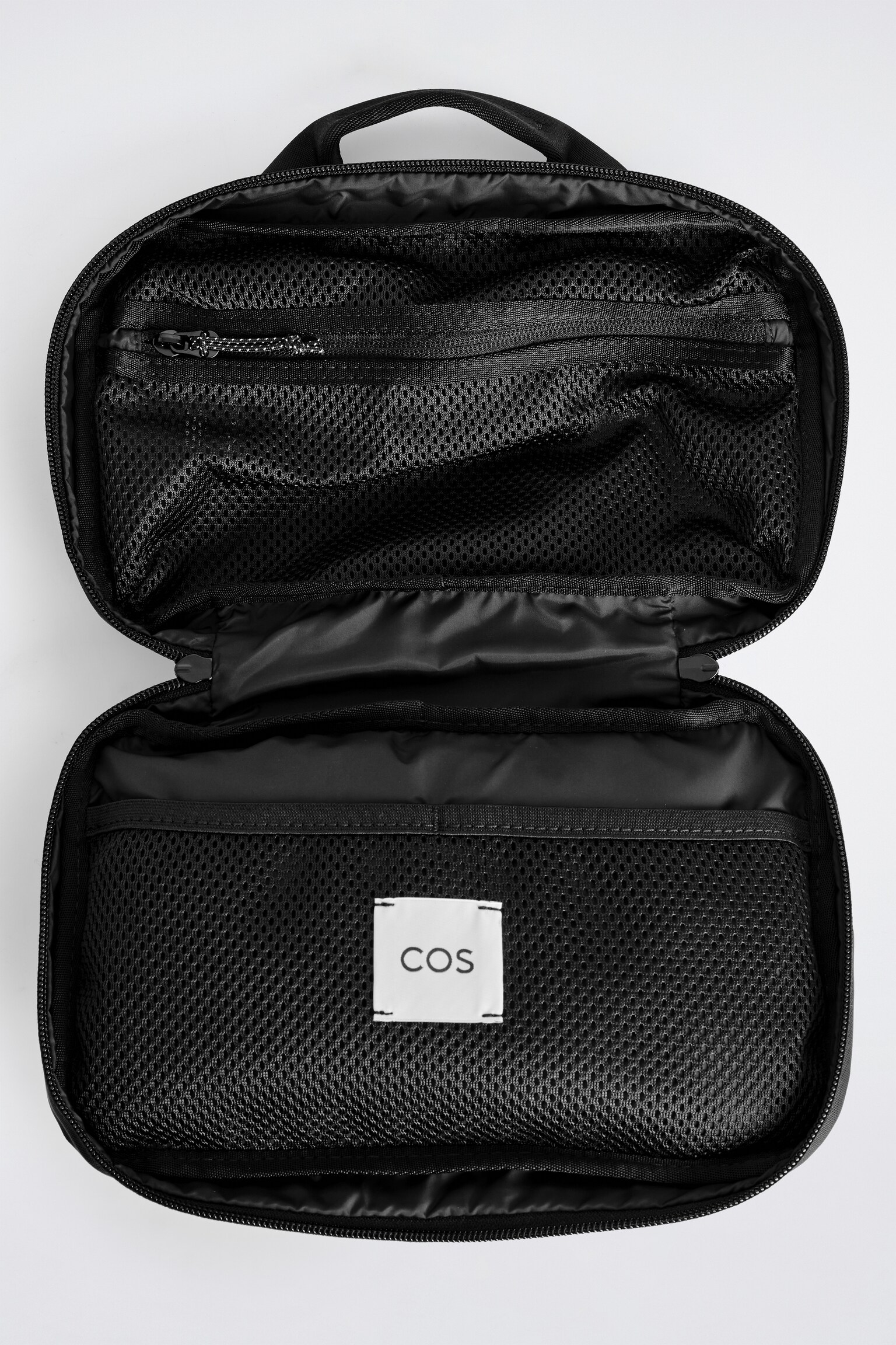 TRAVEL WASH BAG - NYLON - BLACK - 2
