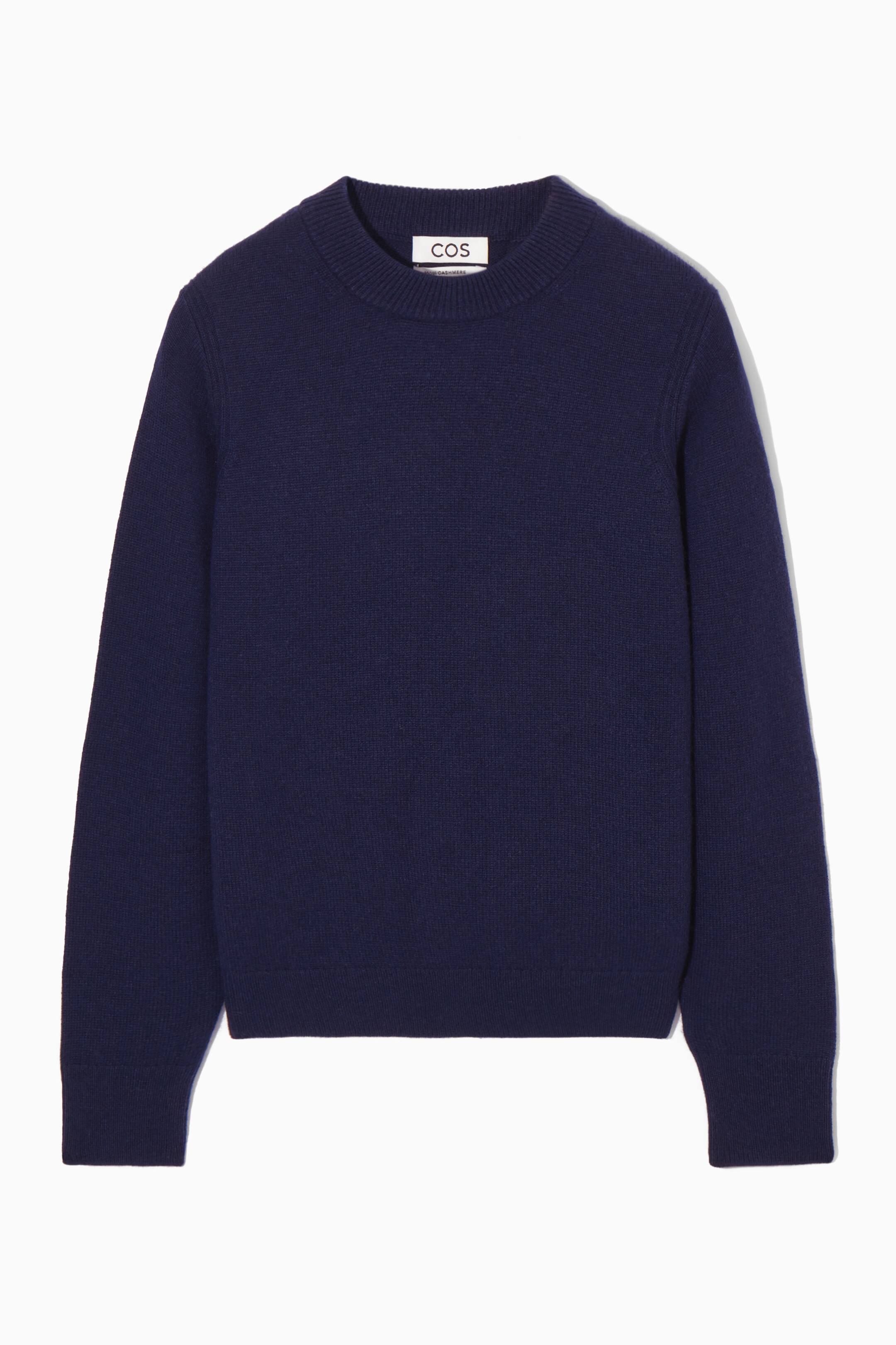 View larger image: CASHMERE JUMPER - NAVY - Ladies | H&M GB 1