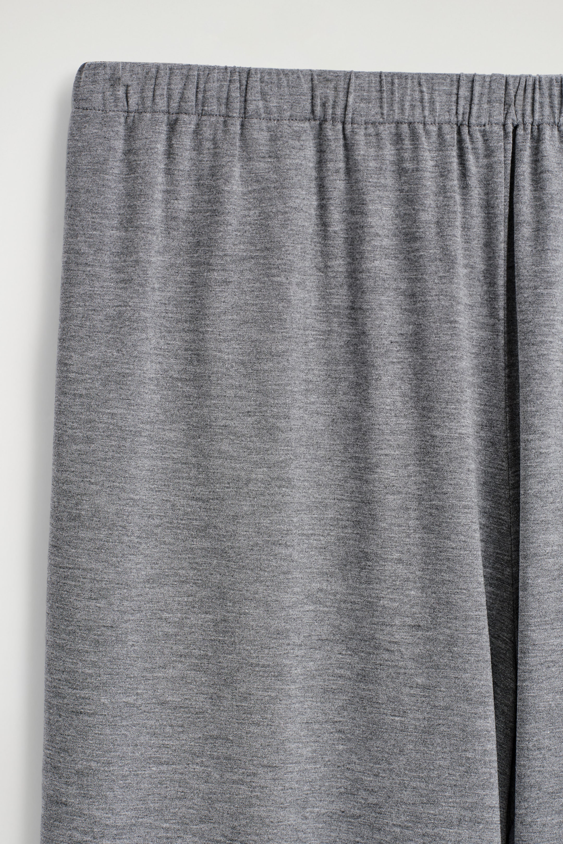 FLUID JERSEY WIDE-LEG TROUSERS