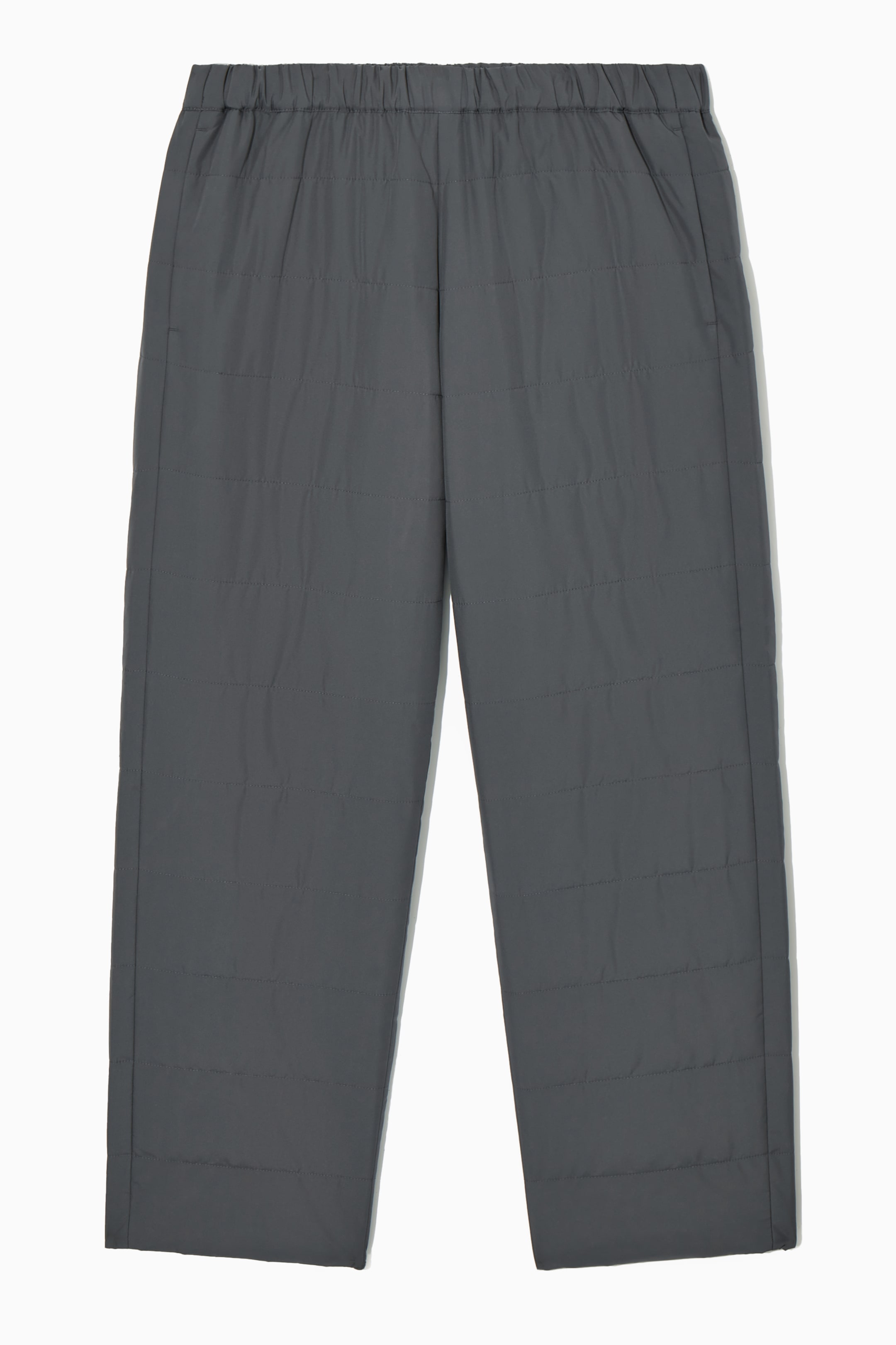 View larger image: QUILTED PADDED TROUSERS - DARK GREY - Men | H&M GB 1