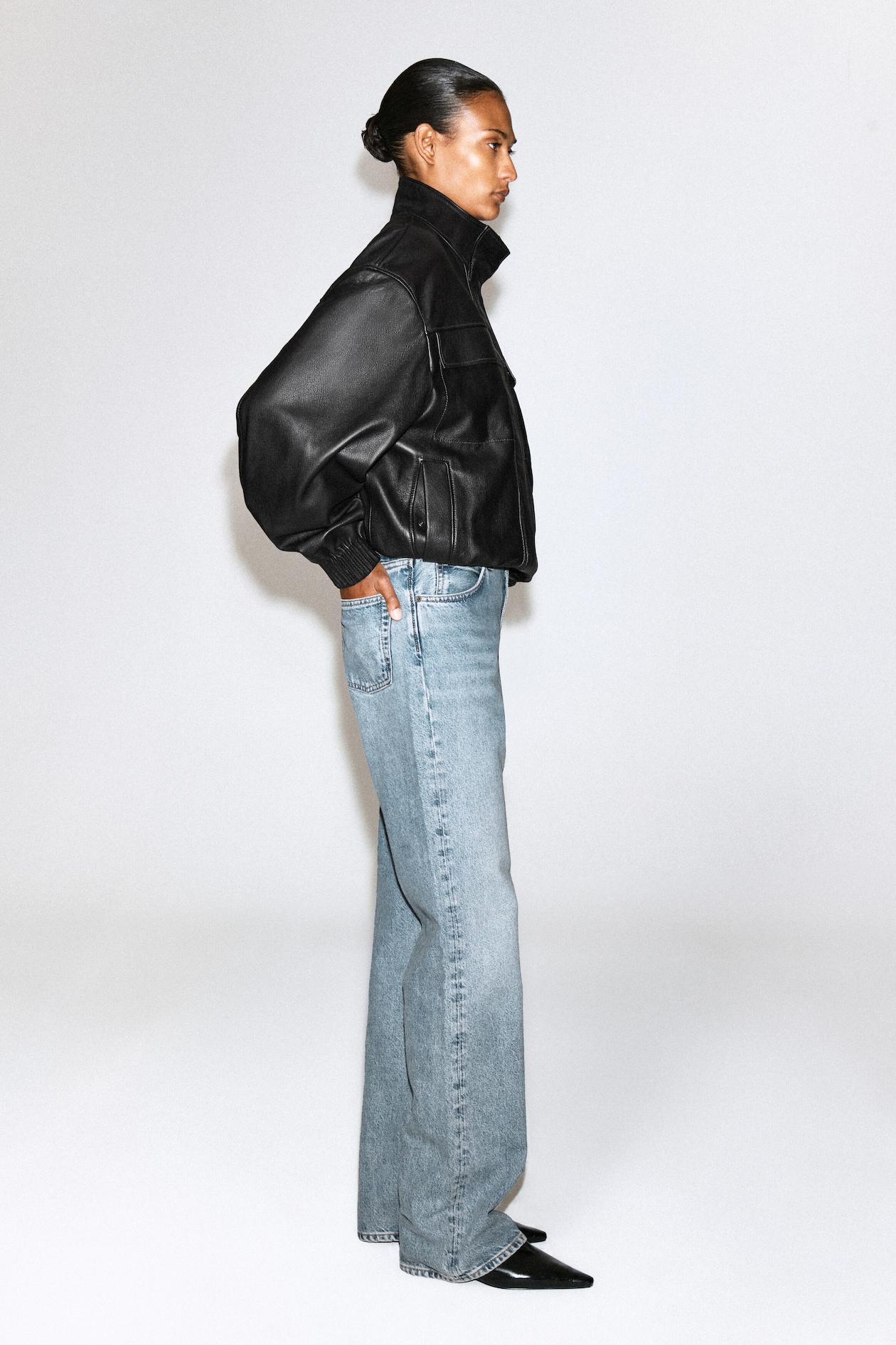 VALLEY BOOTCUT JEANS — LIGHT BLUE