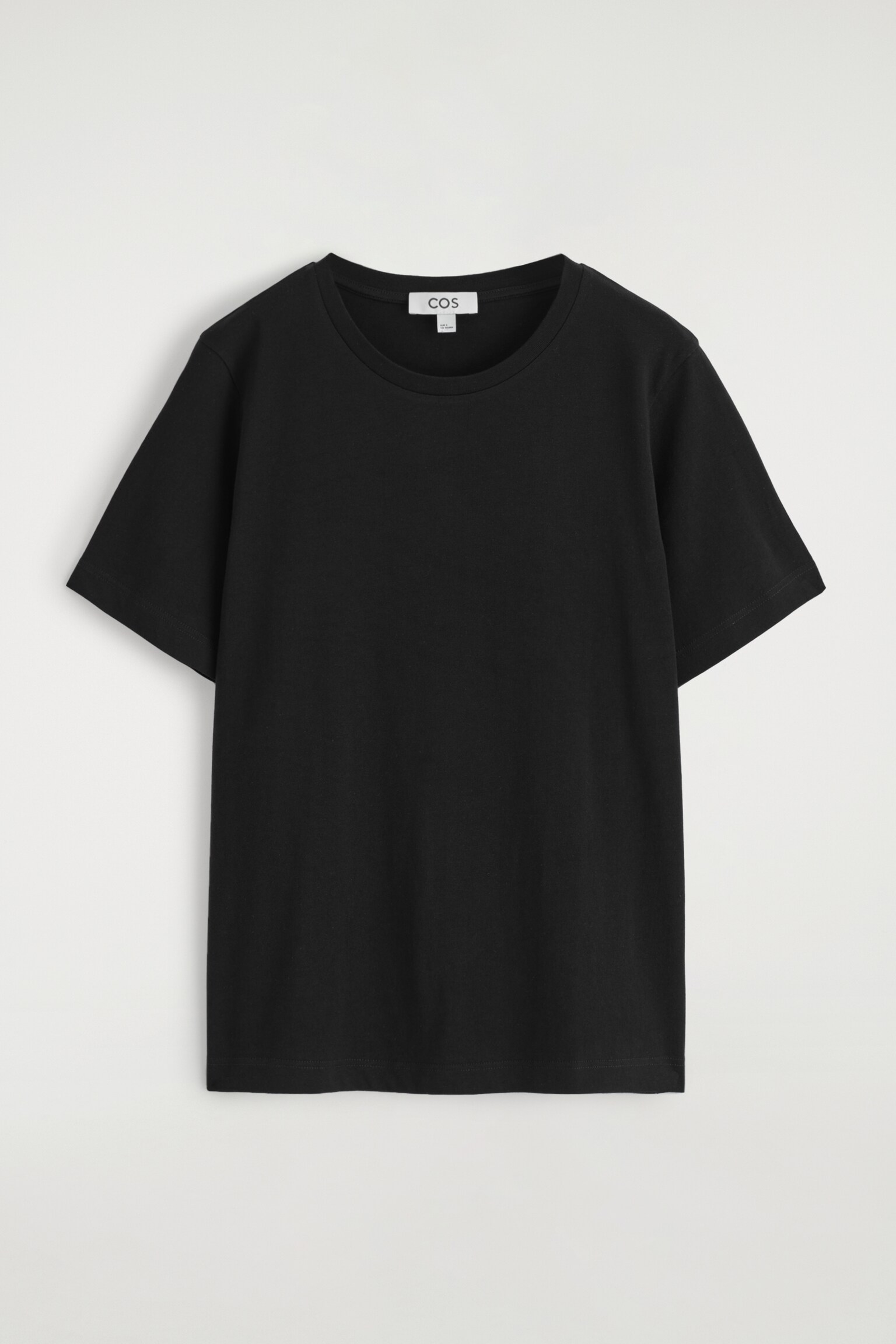 T-SHIRT AUS BAUMWOLLE MIT RUNDHALSAUSSCHNITT - SCHWARZ/NAVYBLAU/HELLGRAU MELIERT/WEISS/GESTREIFT/WEISS - 2