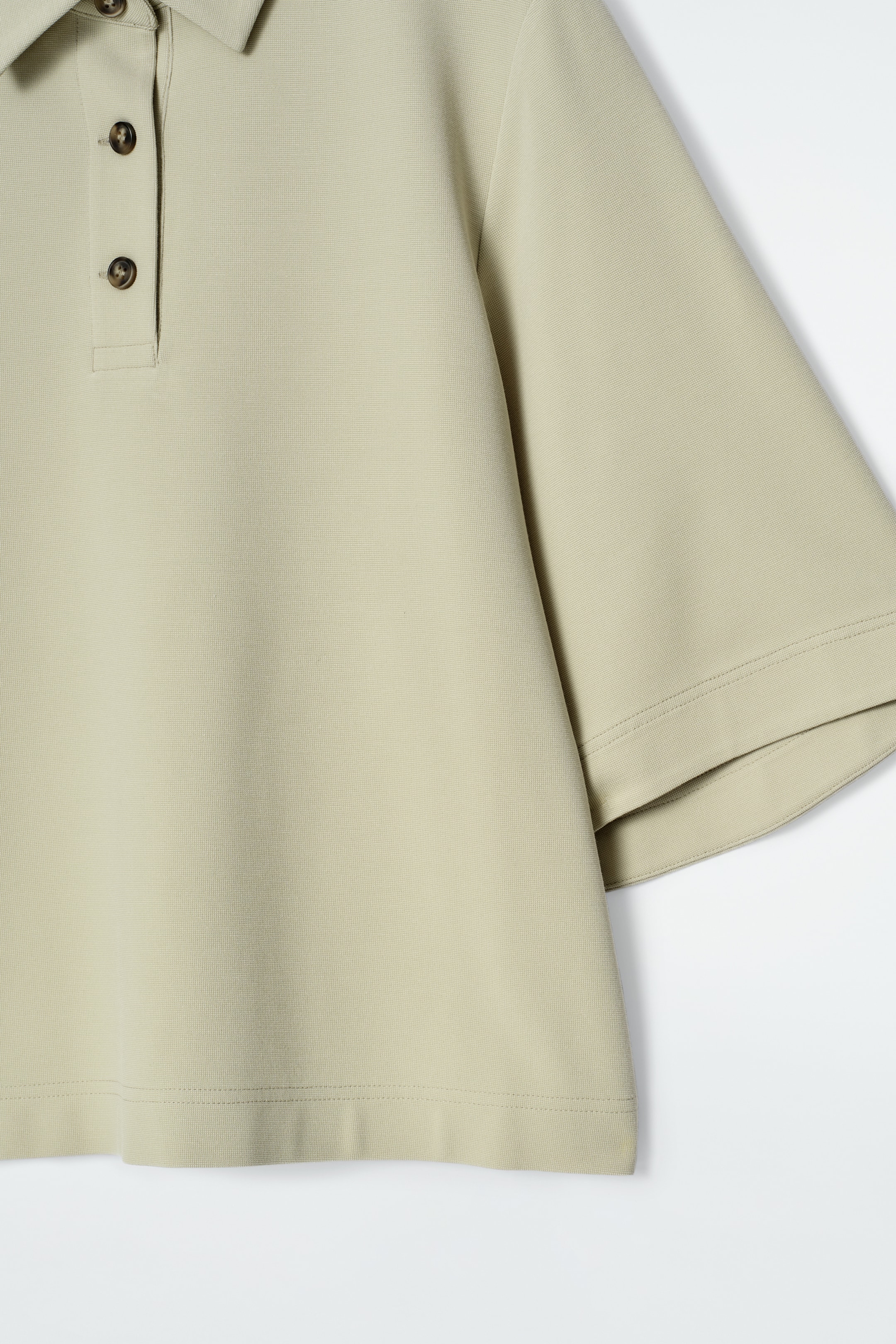 Visualizza immagine più grande: POLO SQUADRATA - VERDE CHIARO - DONNA | H&M IT 7