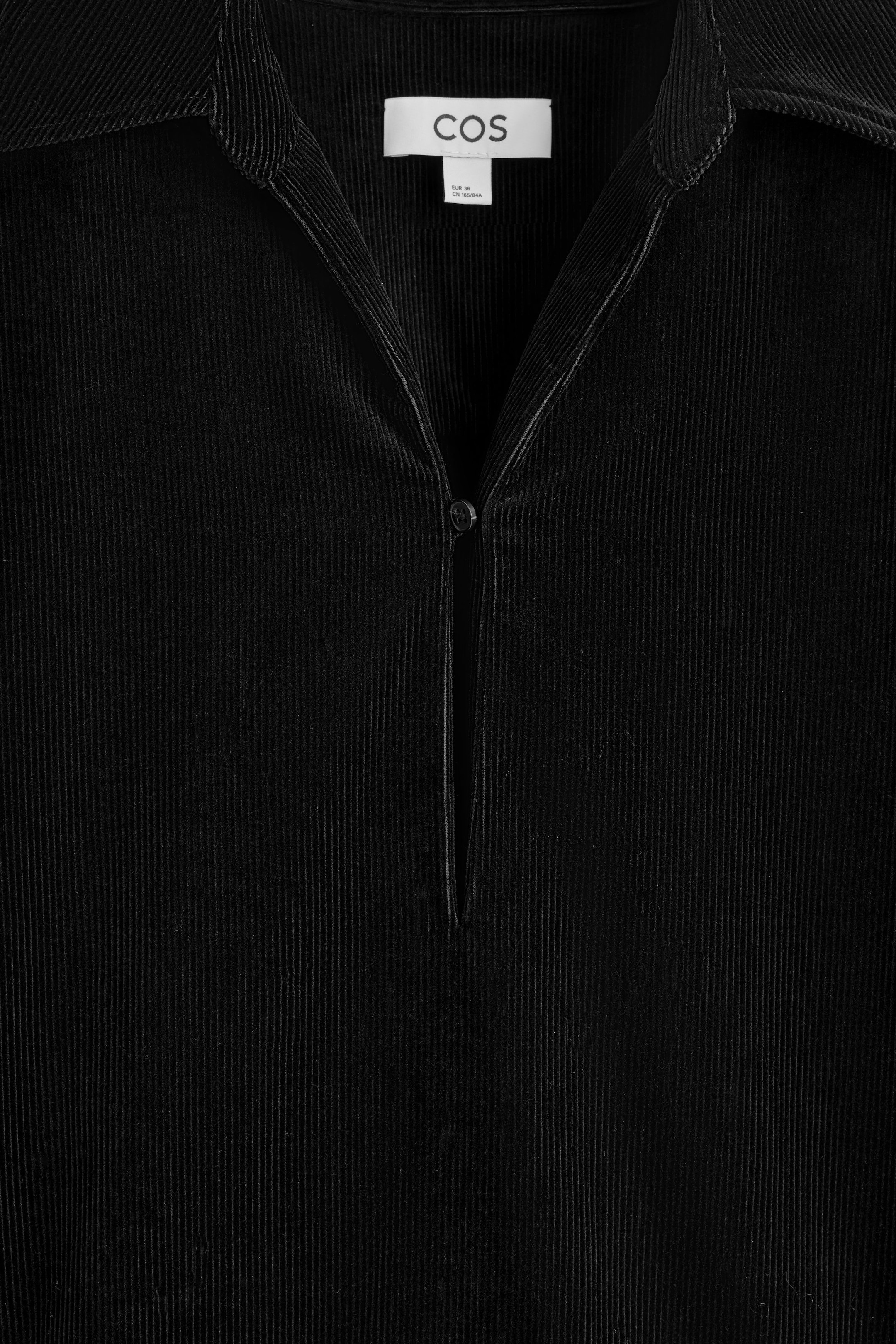 KURZES HEMDKLEID AUS CORD