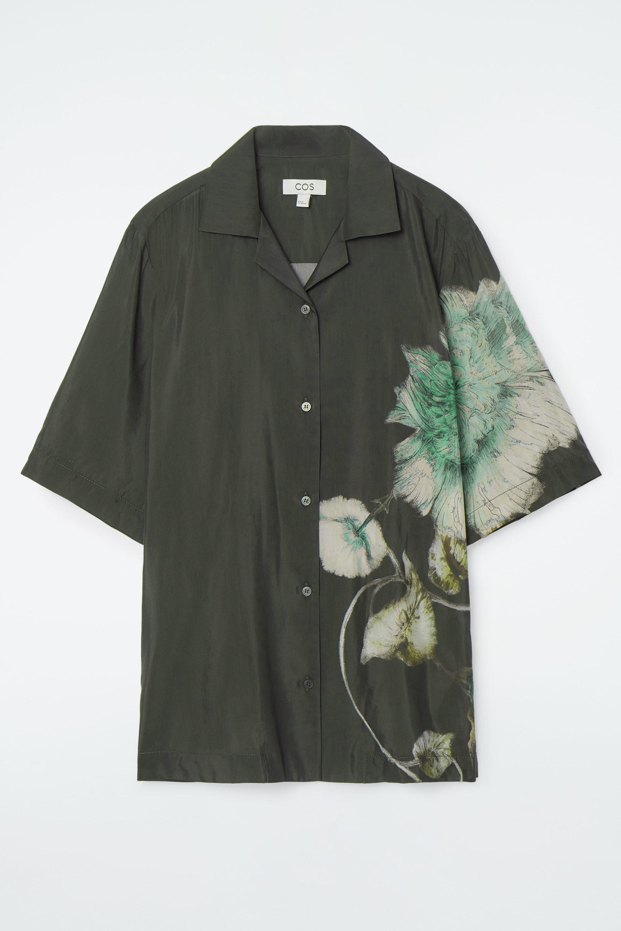 RELAXED FLORAL RESORT SHIRT