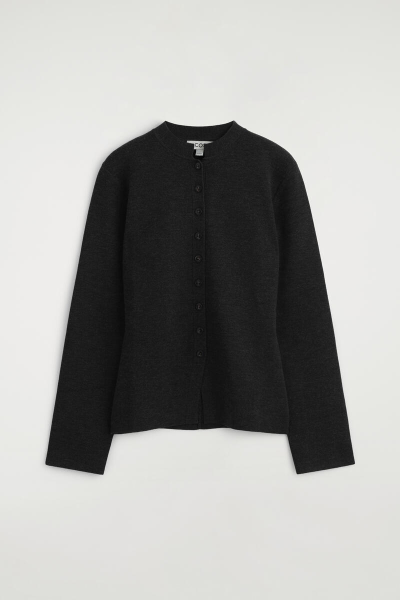 Merino Wool-Blend Cardigan