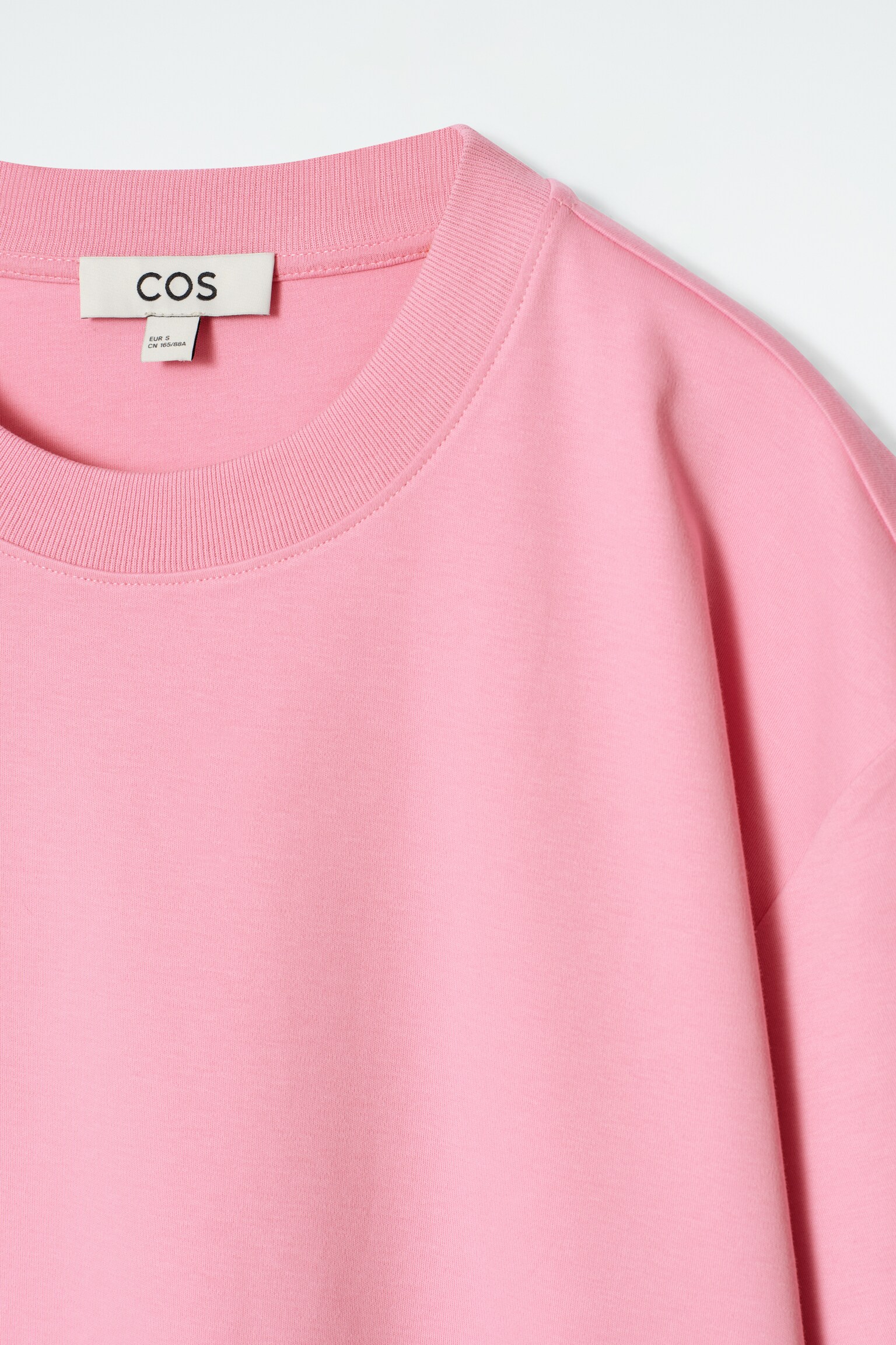 CAMISETA OVERSIZE DE ALGODÓN - ROSA/VERDE CLARO/ROJO OSCURO/BLANCO - 5