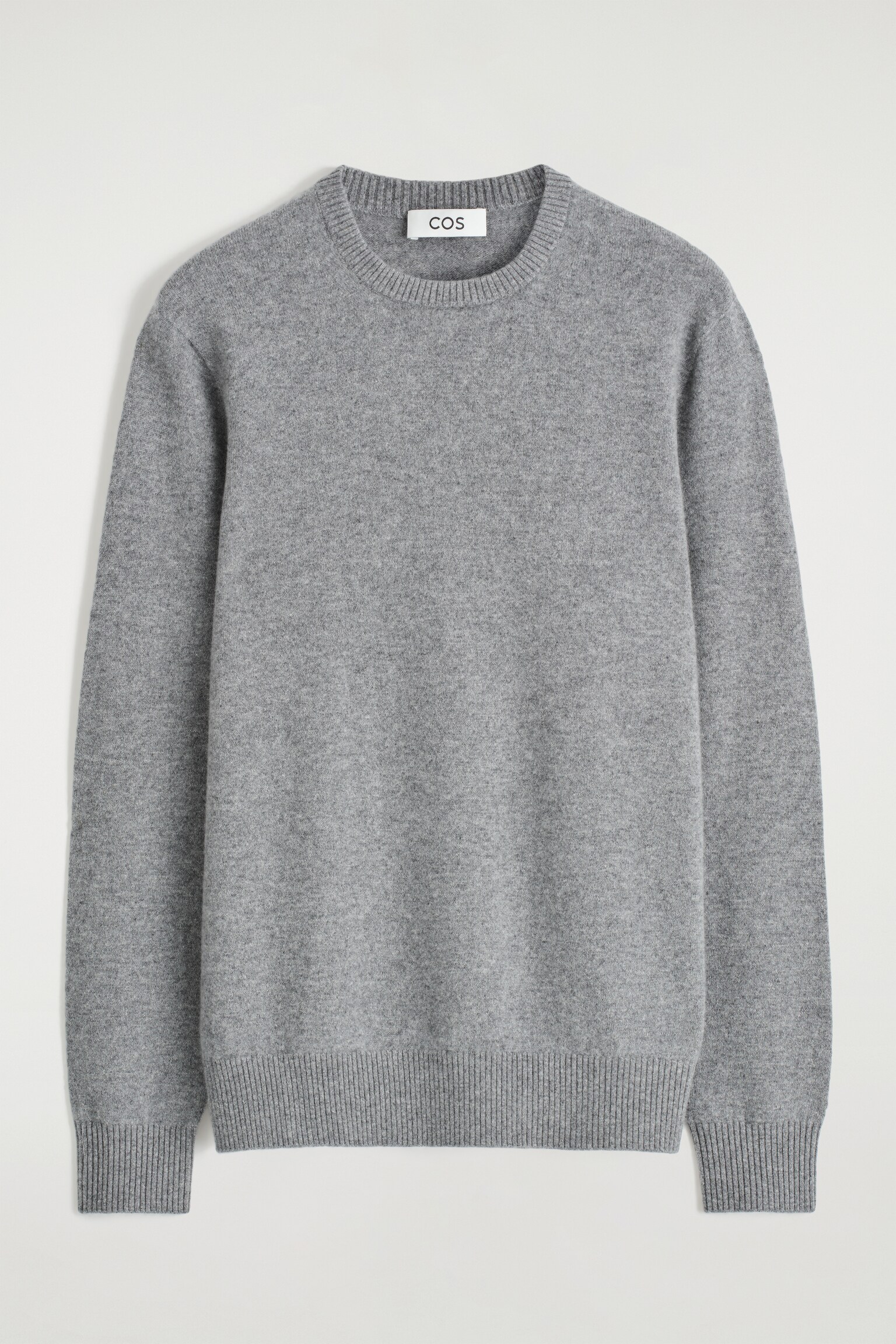 NAHTLOSER KASCHMIRPULLOVER MIT RUNDHALSAUSSCHNITT - Grau - 2