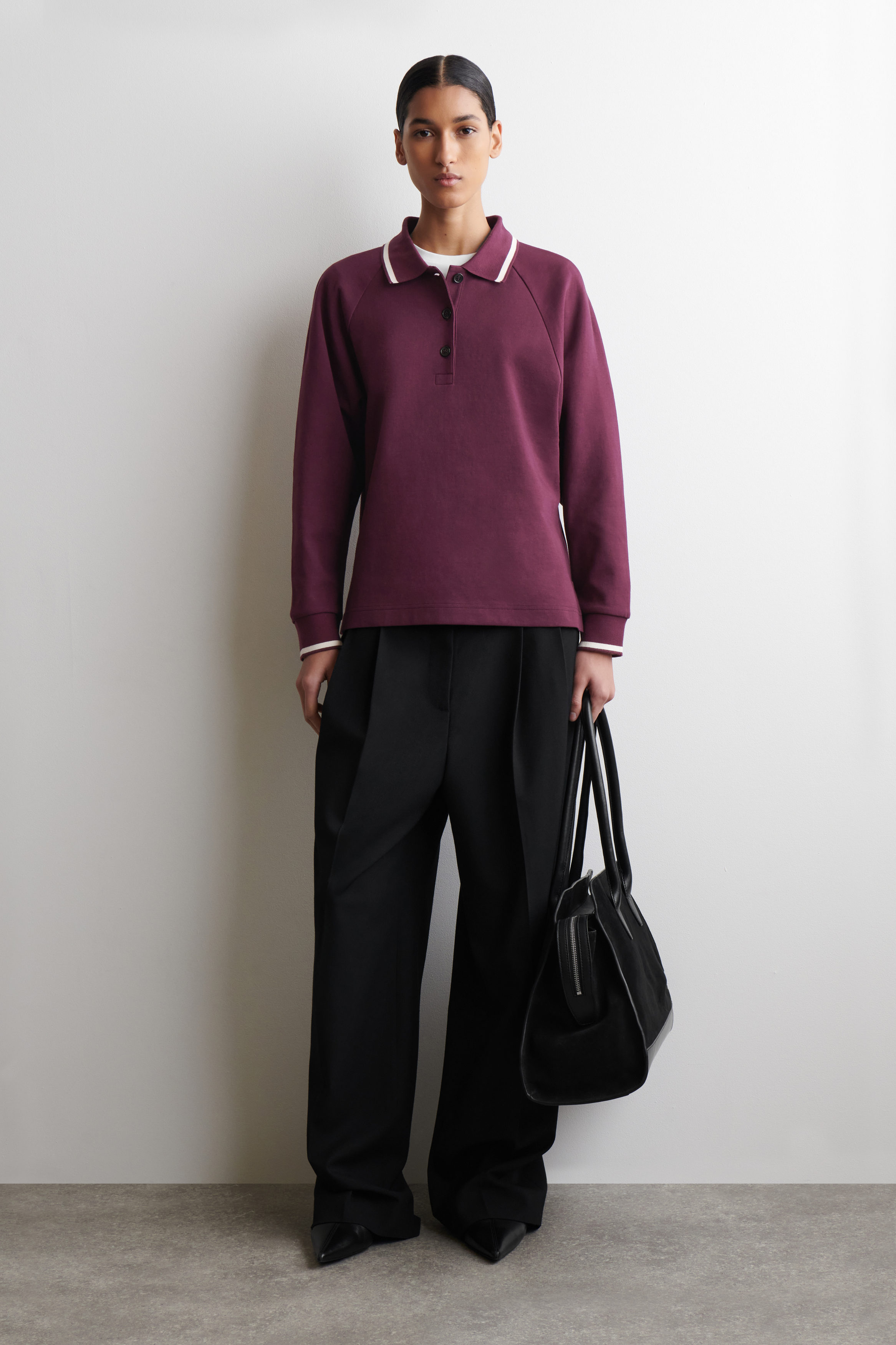 Women's Polo Shirts | Long & Short Sleeve | COS