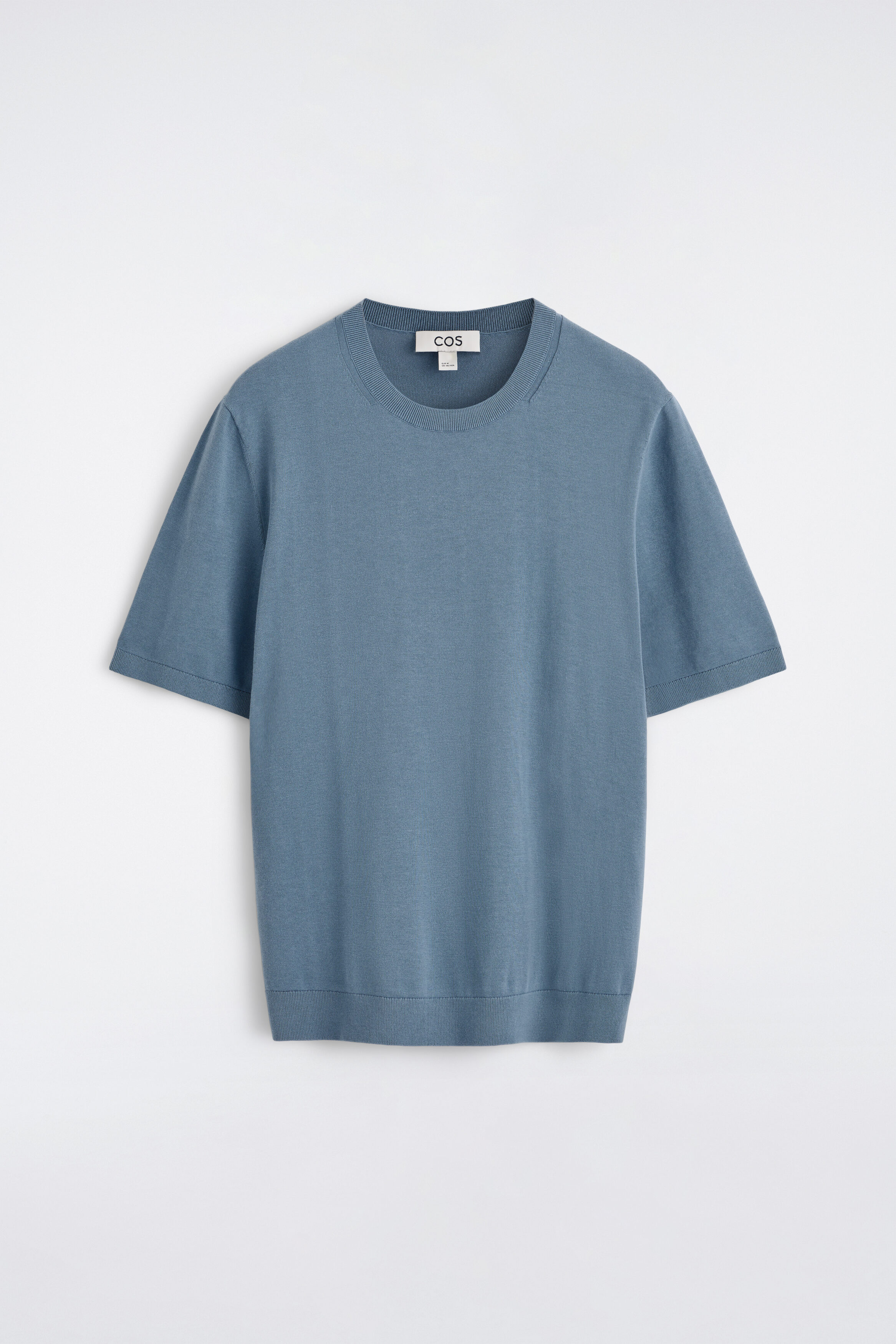 KNITTED COTTON T-SHIRT - thumbnail 6