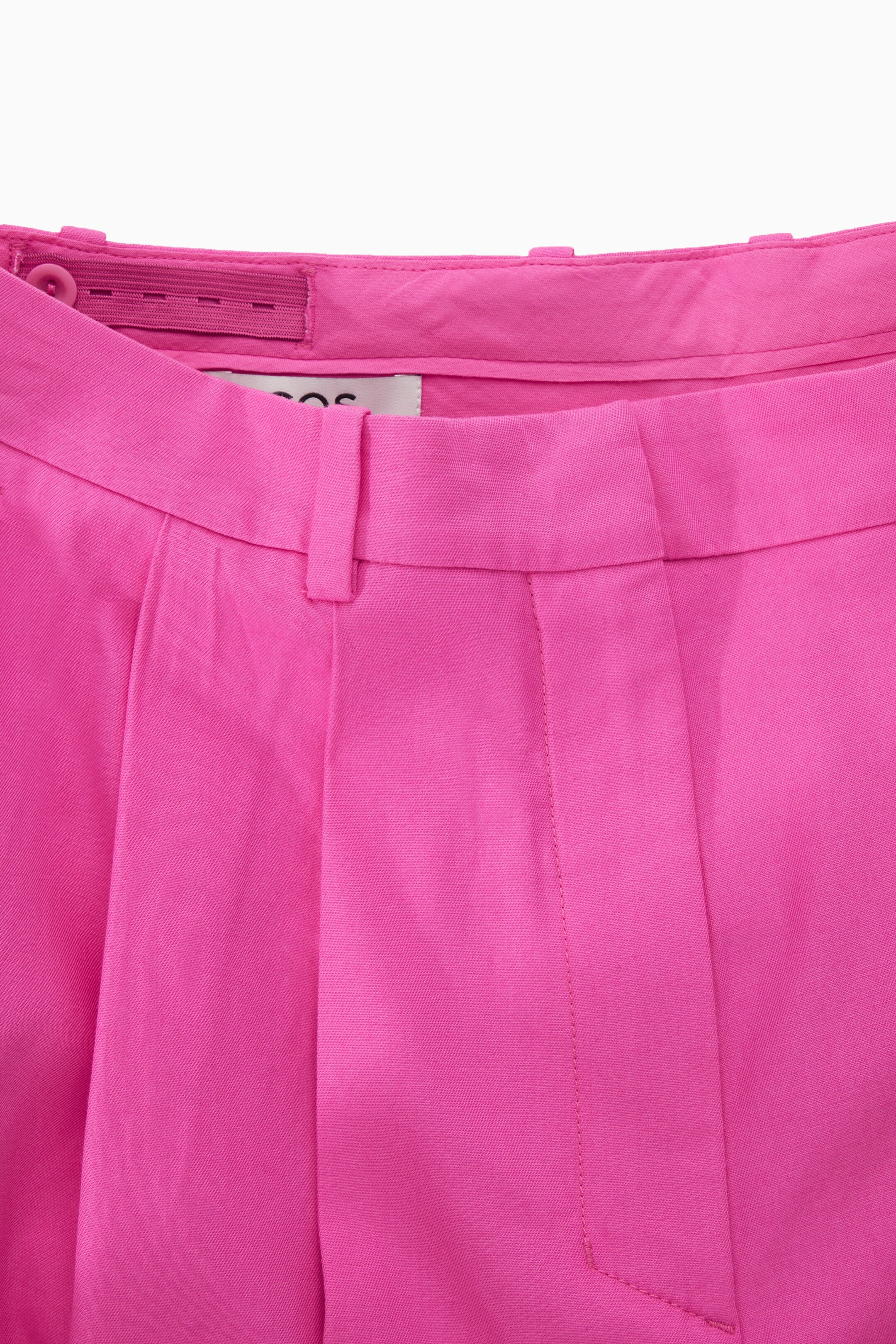 Agrandir l'image: PANTALON DE TAILLEUR LARGE DÉCONTRACTÉ - ROSE VIF - FEMME | H&M CH 2