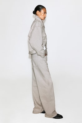 FACADE STRAIGHT-LEG JEANS — TAUPE 3