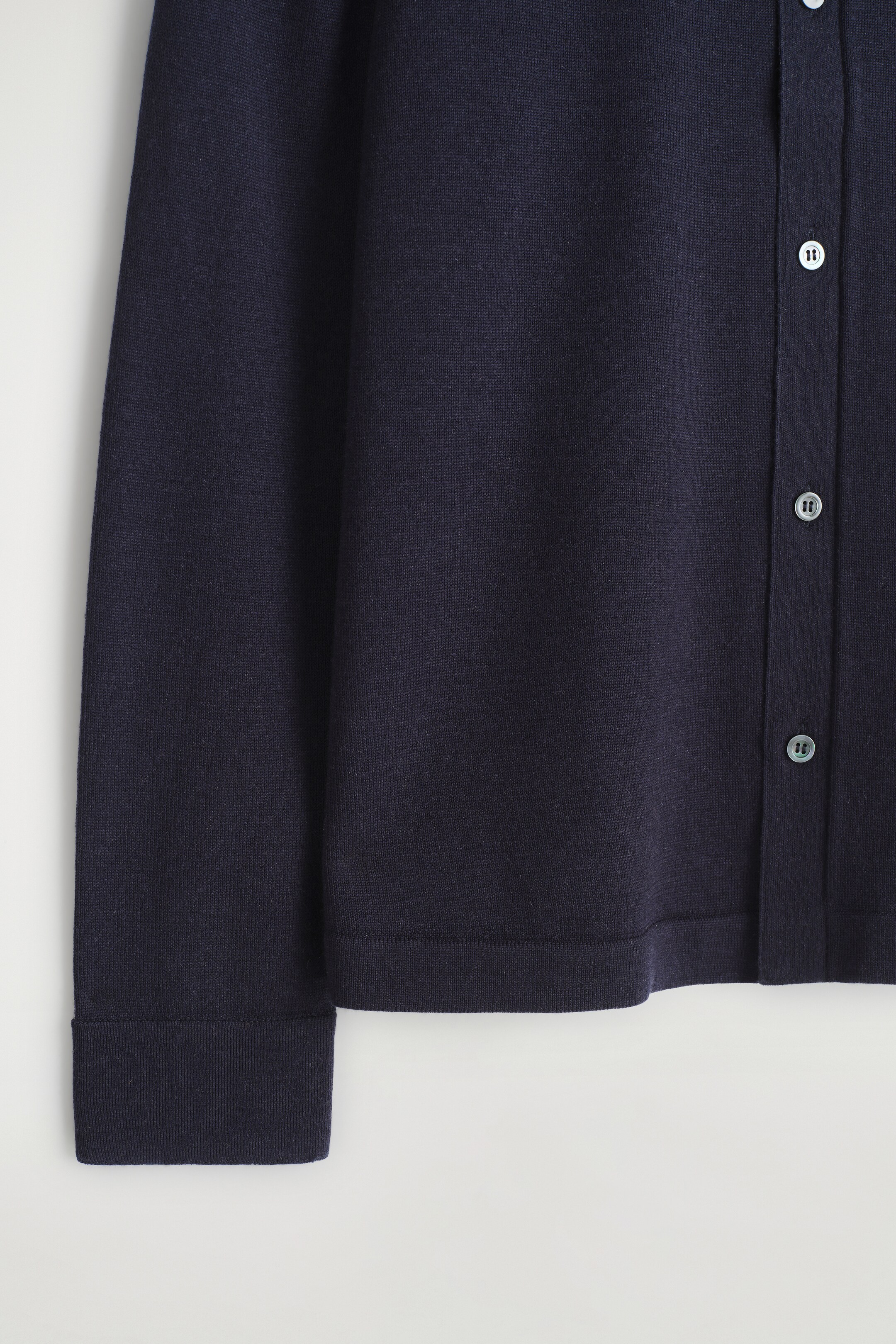 Agrandir l'image: VESTE TRICOTÉE EN LAINE MÉRINOS - BLEU MARINE - HOMME | H&M CH 8