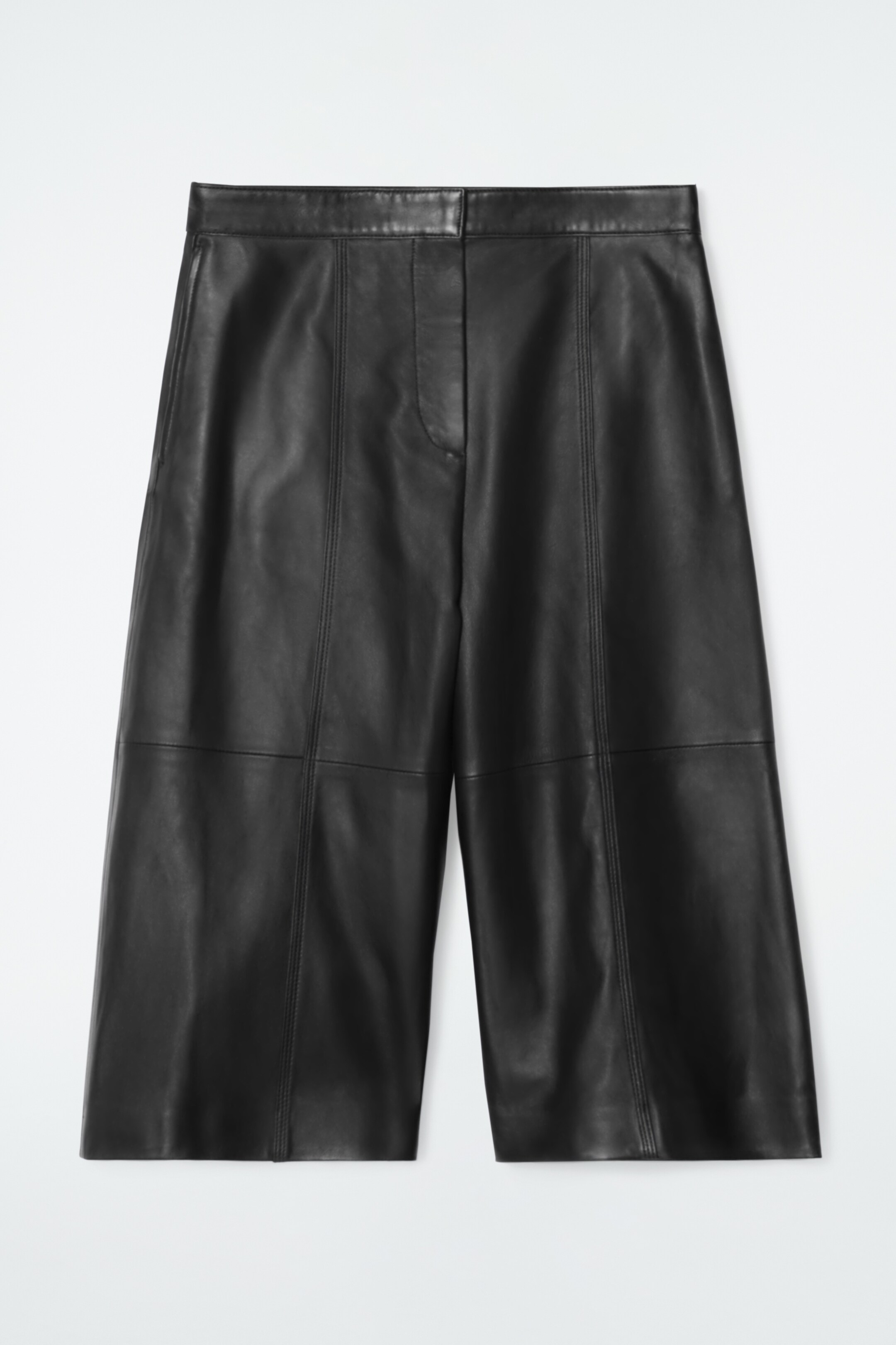 View larger image: LEATHER CULOTTES - BLACK - Ladies | H&M GB 1