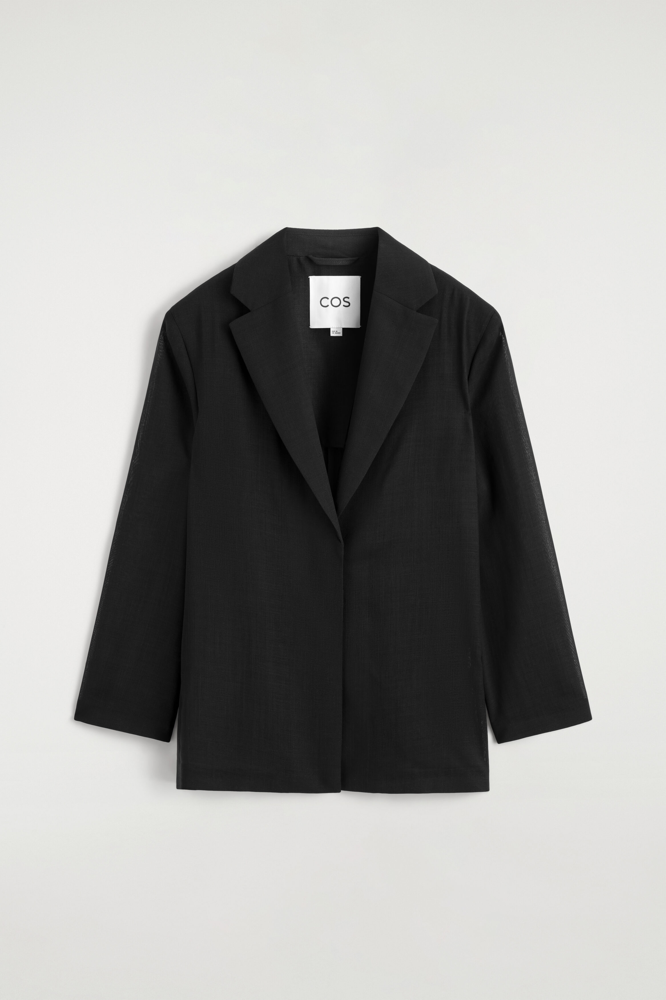 Fluid Wool-voile Blazer