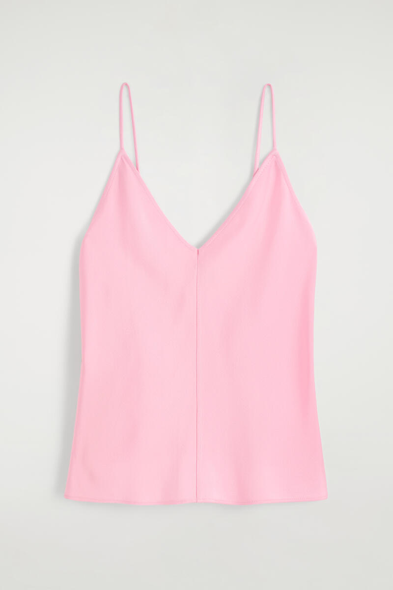 Crepe V-Neck Cami Top