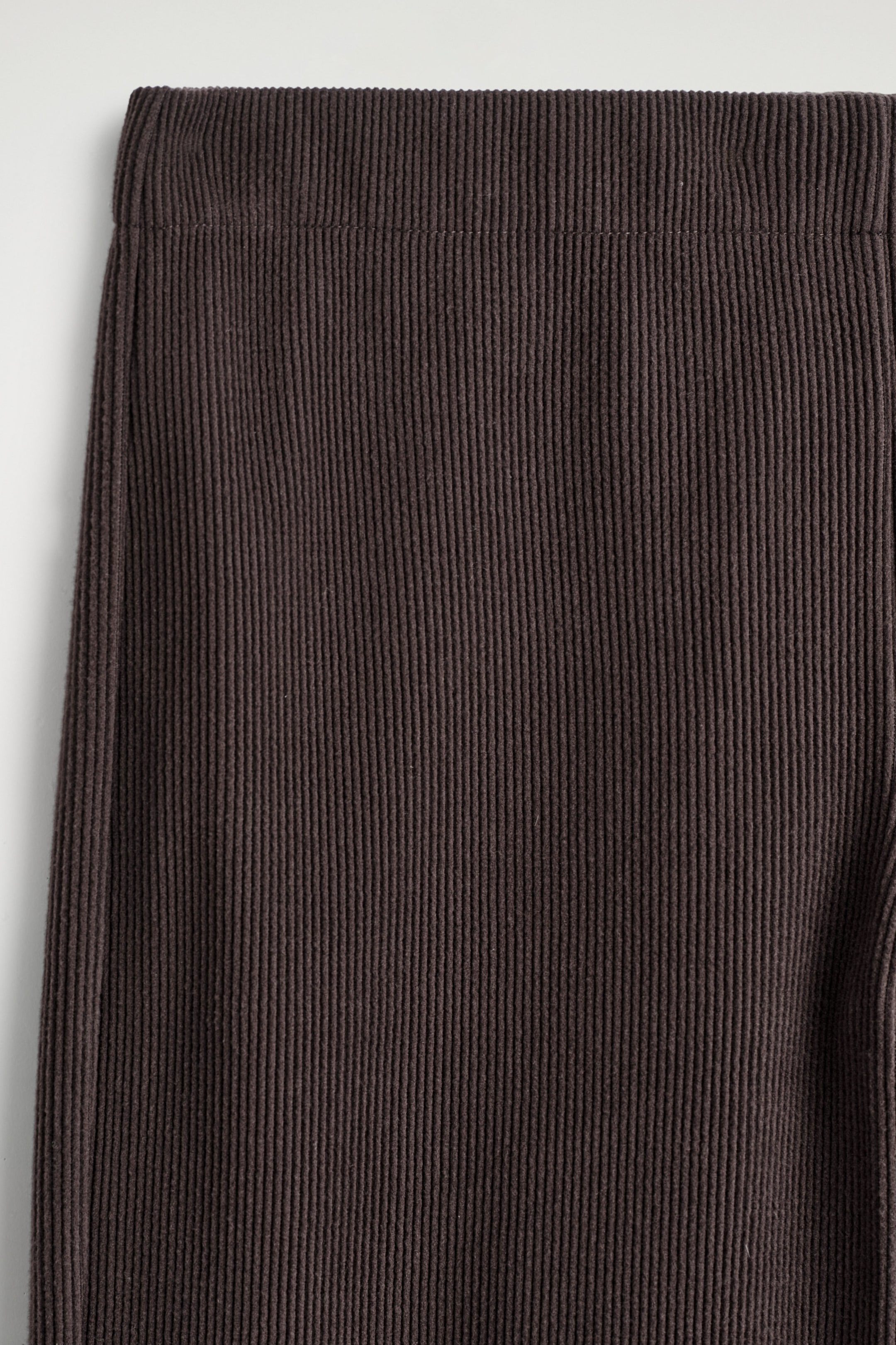 CORDUROY WIDE-LEG PANTS