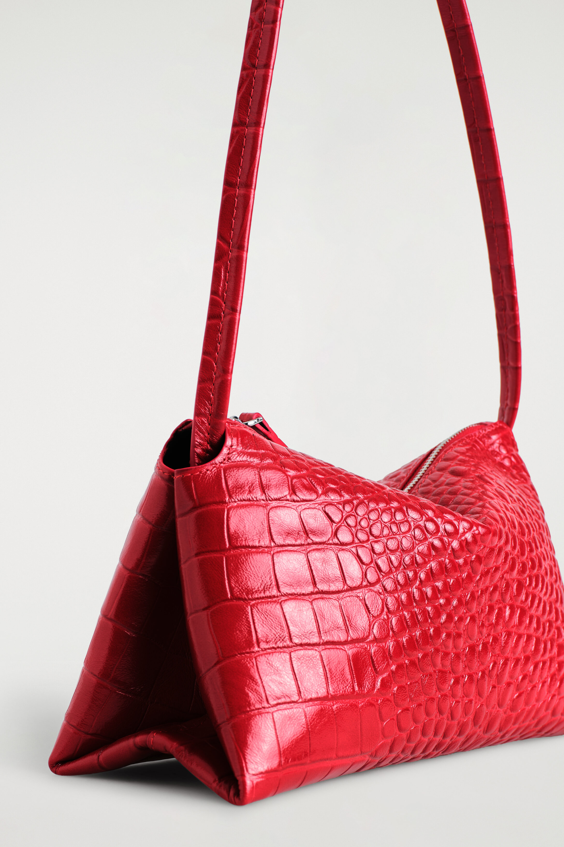 MINI PAVILION SHOULDER BAG - CROC-EFFECT LEATHER - thumbnail 5
