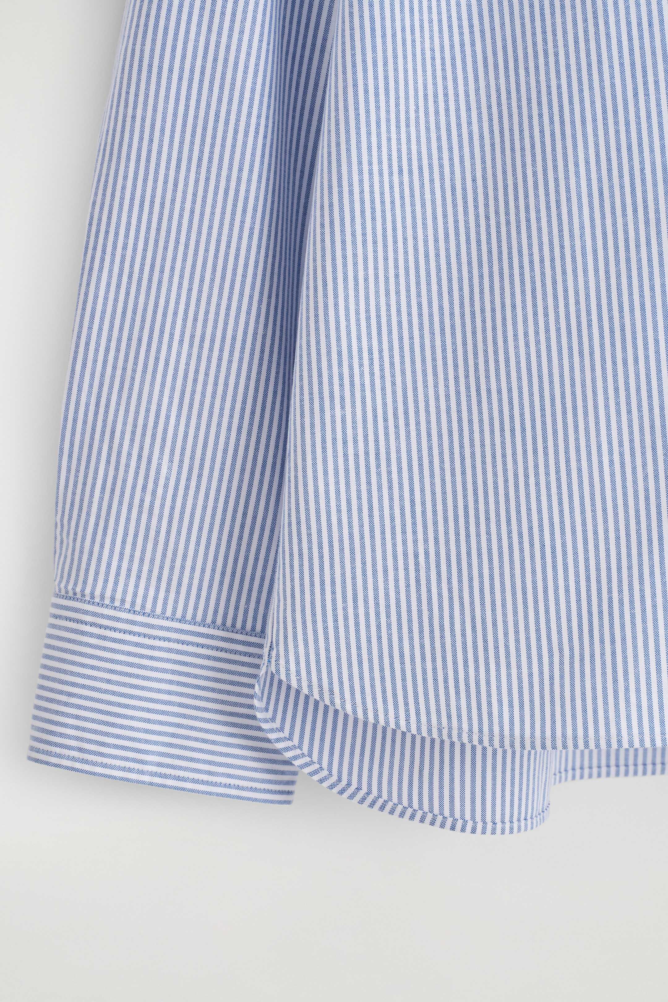 Agrandir l'image: CHEMISE OXFORD EN COTON - BLEU / BLANC / RAYURES - HOMME | H&M BE 7