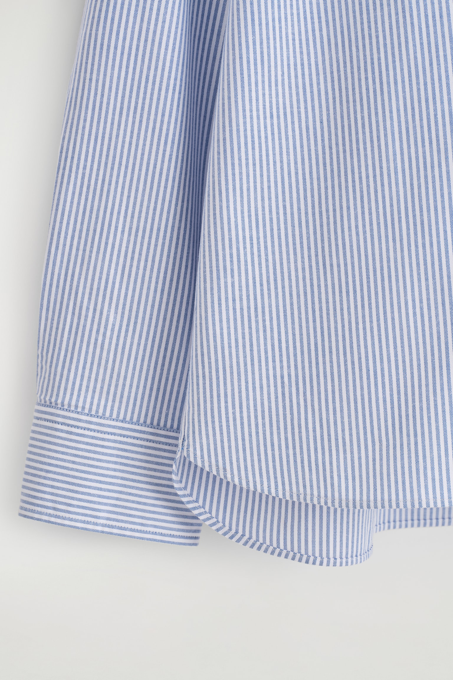 CAMICIA OXFORD IN COTONE - BLU / BIANCO / RIGHE/AZZURRO/BIANCO/BEIGE / BIANCO / RIGHE - 7