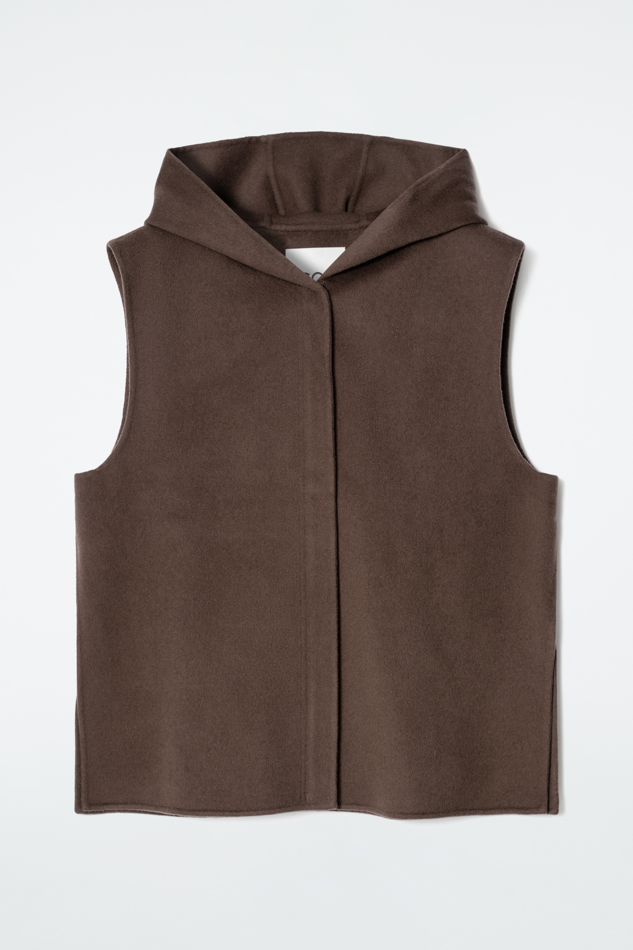 Grösseres Bild ansehen: DOUBLEFACE-WESTE MIT KAPUZE - BRAUN - DAMEN | H&M CH 6