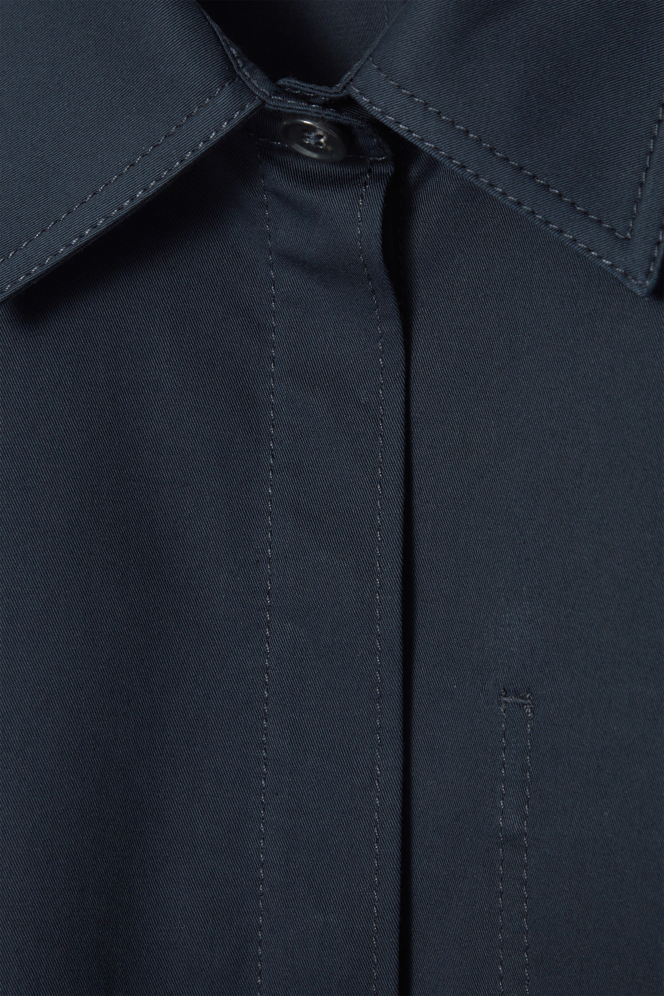 Grösseres Bild ansehen: HEMDBLUSENKLEID AUS BAUMWOLLE IM UTILITY-STIL - NAVYBLAU - DAMEN | H&M CH 2