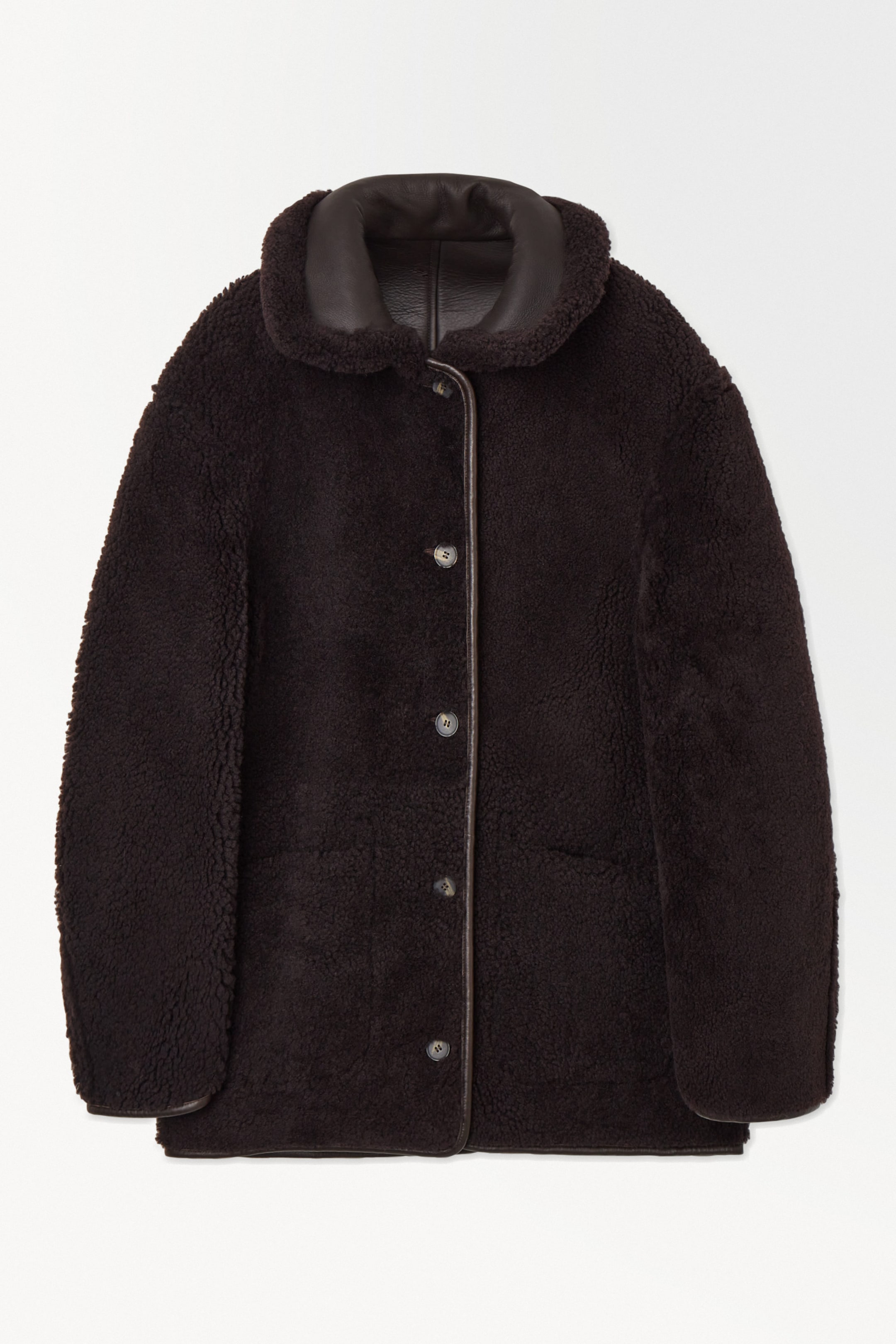 THE REVERSIBLE SHEARLING AVIATOR JACKET