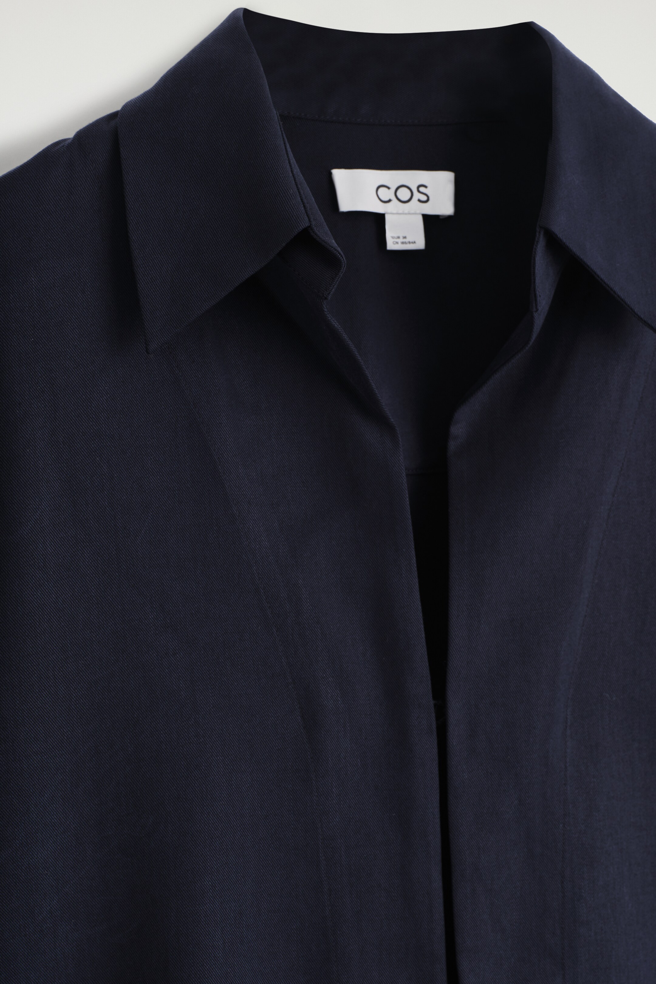 Agrandir l'image: CHEMISE À COL OUVERT - BLEU MARINE - FEMME | H&M FR 7