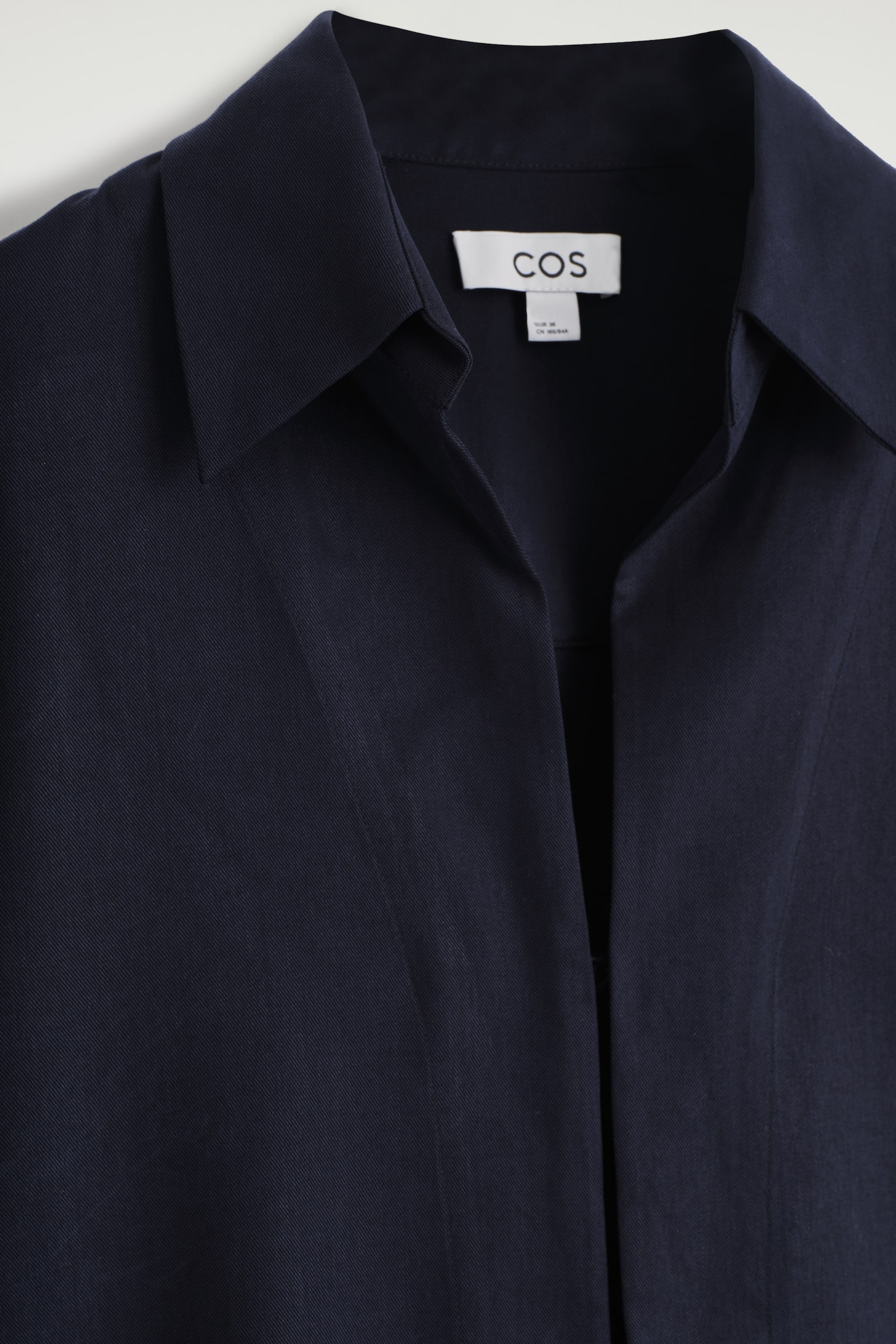 OPEN-COLLAR SHIRT - AZUL MARINO - 6