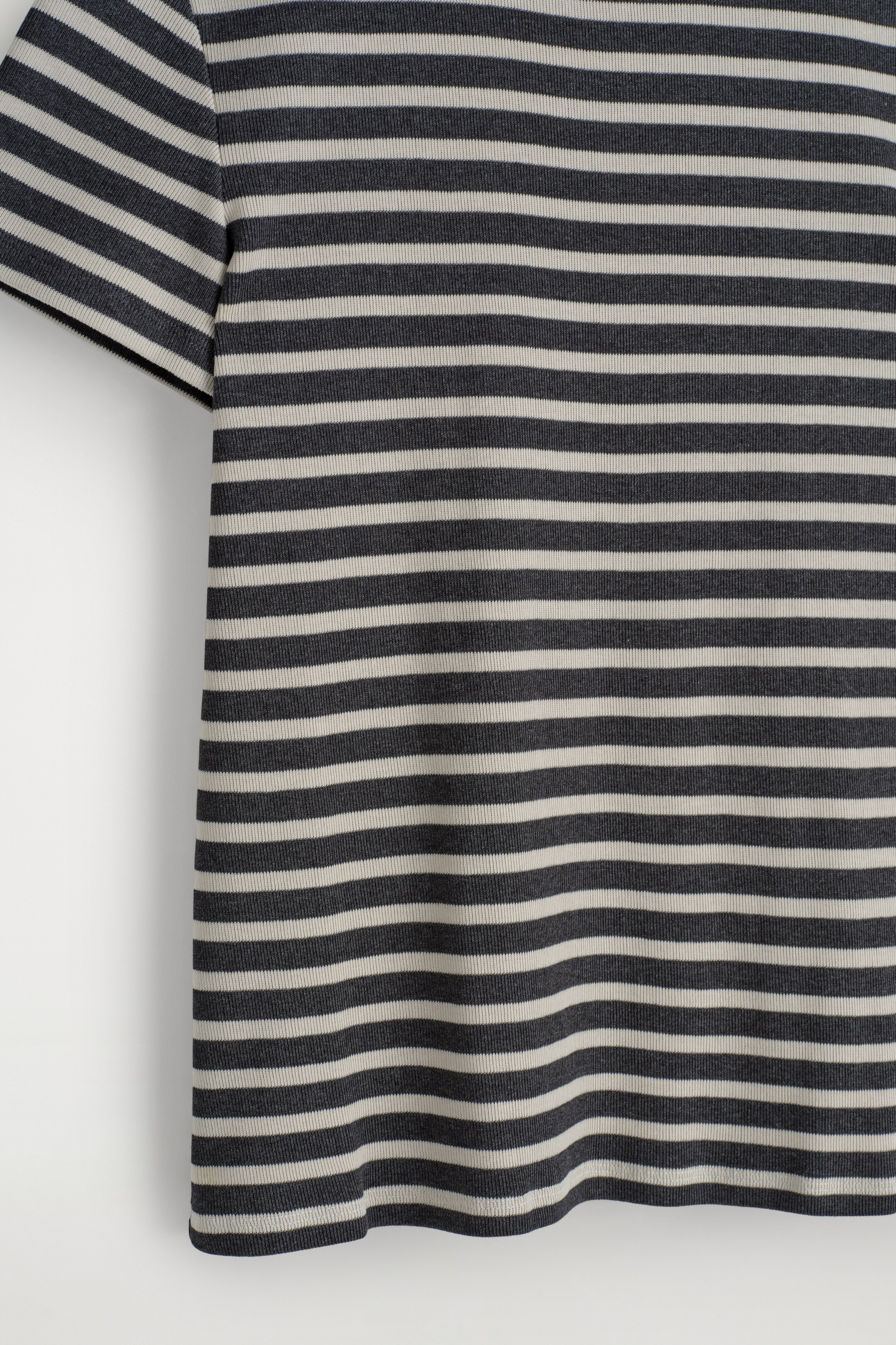 Vezi imaginea mai mare: TRICOU MULAT CU DUNGI - GRI / CU DUNGI - FEMEI | H&M RO 5