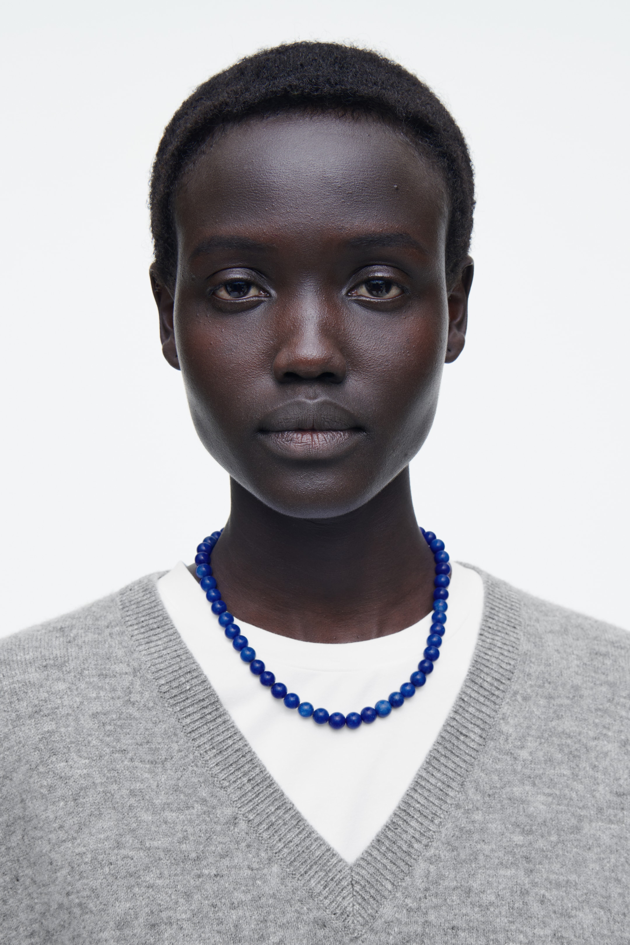 Προβολή μεγαλύτερης εικόνας: ΚΟΛΙΕ ΜΕ ΧΑΝΤΡΕΣ ΚΑΙ ΠΕΤΡΕΣ - ΜΠΛΕ - Ladies | H&M GR 1