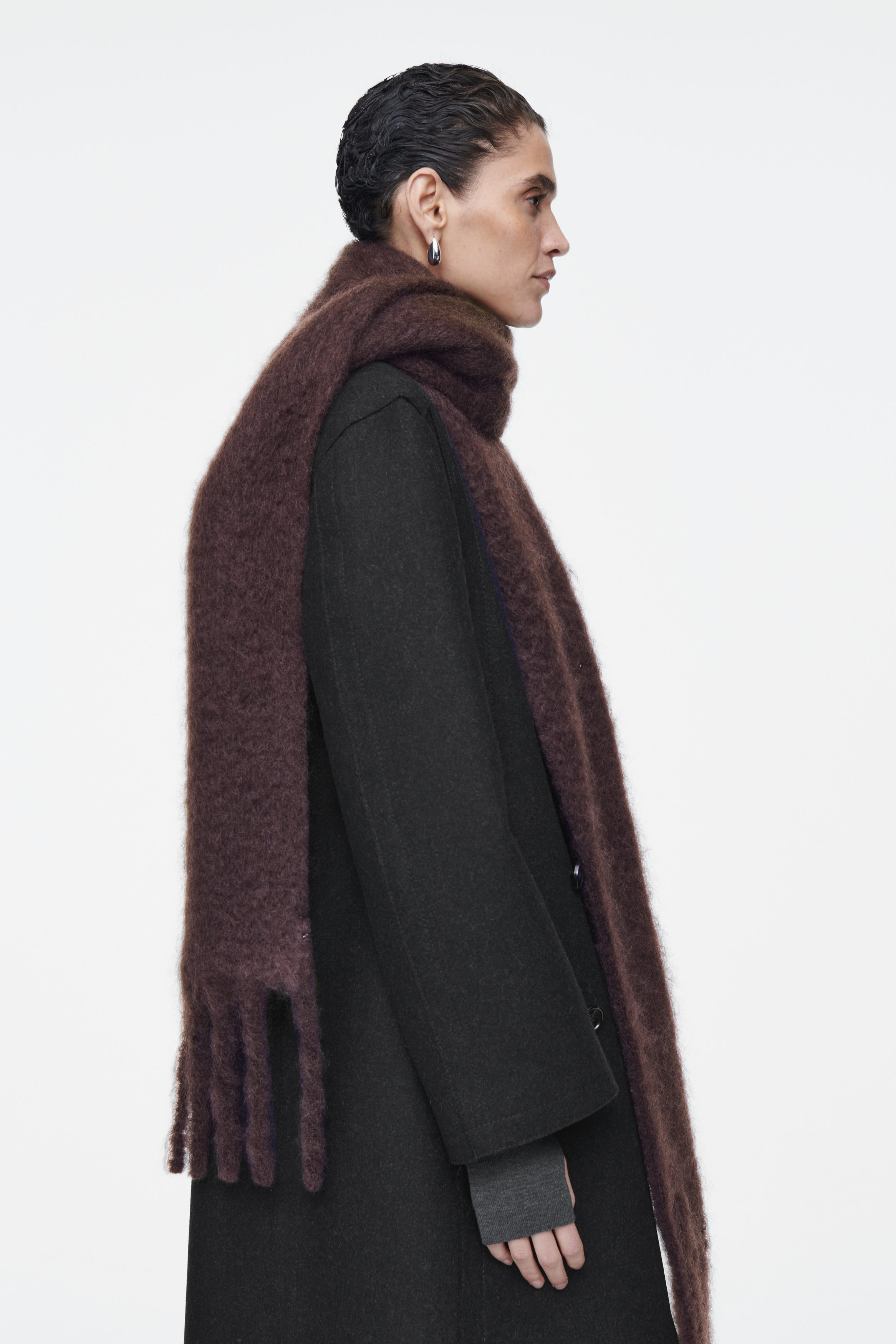小物 Deuxieme Classe Mohair Mix Big Stole Mohair Mix Big Stole（マフラー）｜Deuxieme Classe