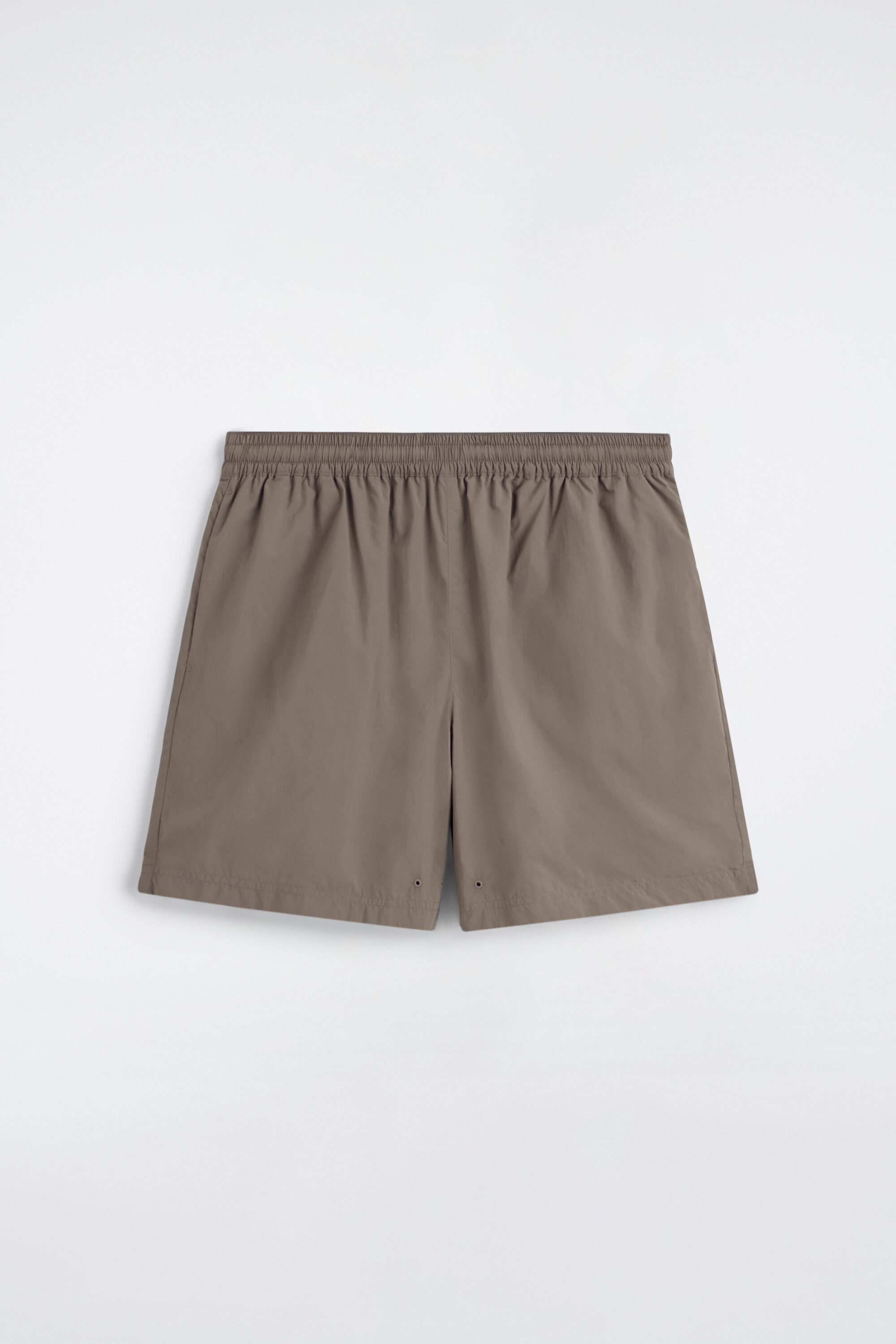 REVERSIBLE NYLON SWIM SHORTS - BLACK / BEIGE | COS US