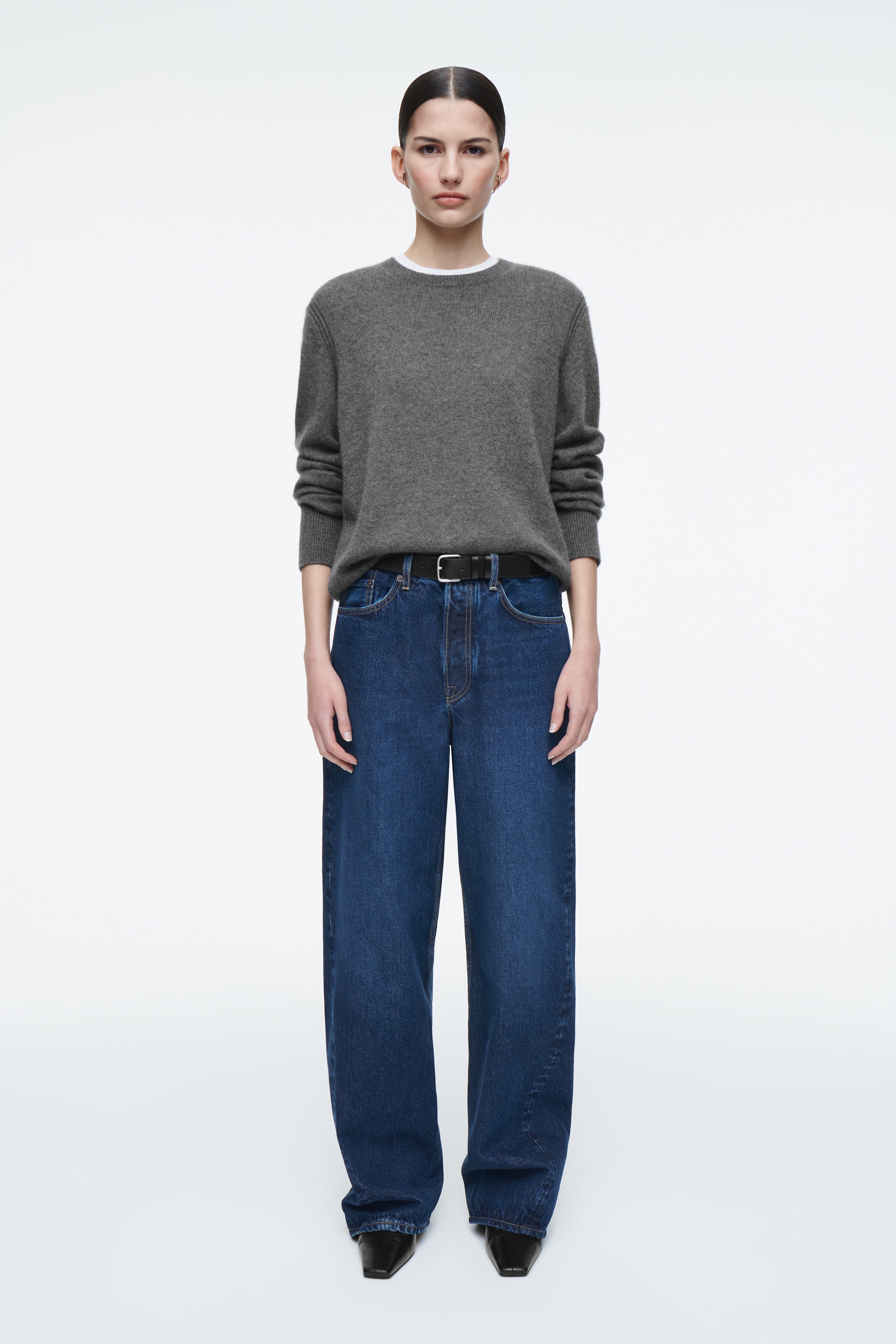 SWETER Z CZYSTEGO KASZMIRU