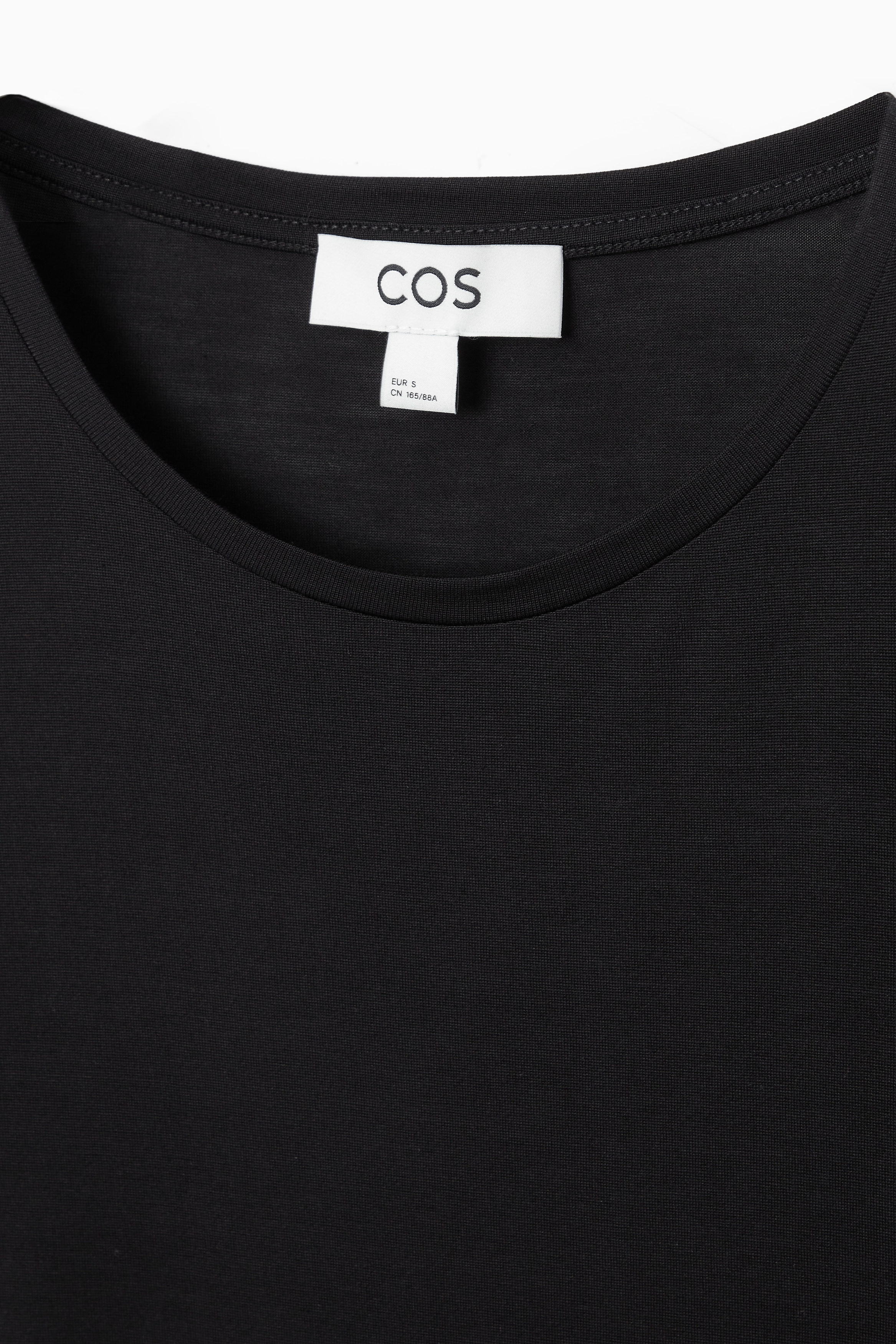 Tシャツ・カットソー LANEUS Cotton and silk T-shirt Nero Cotton and silk T-shirt LANEUS - Nugnes1920