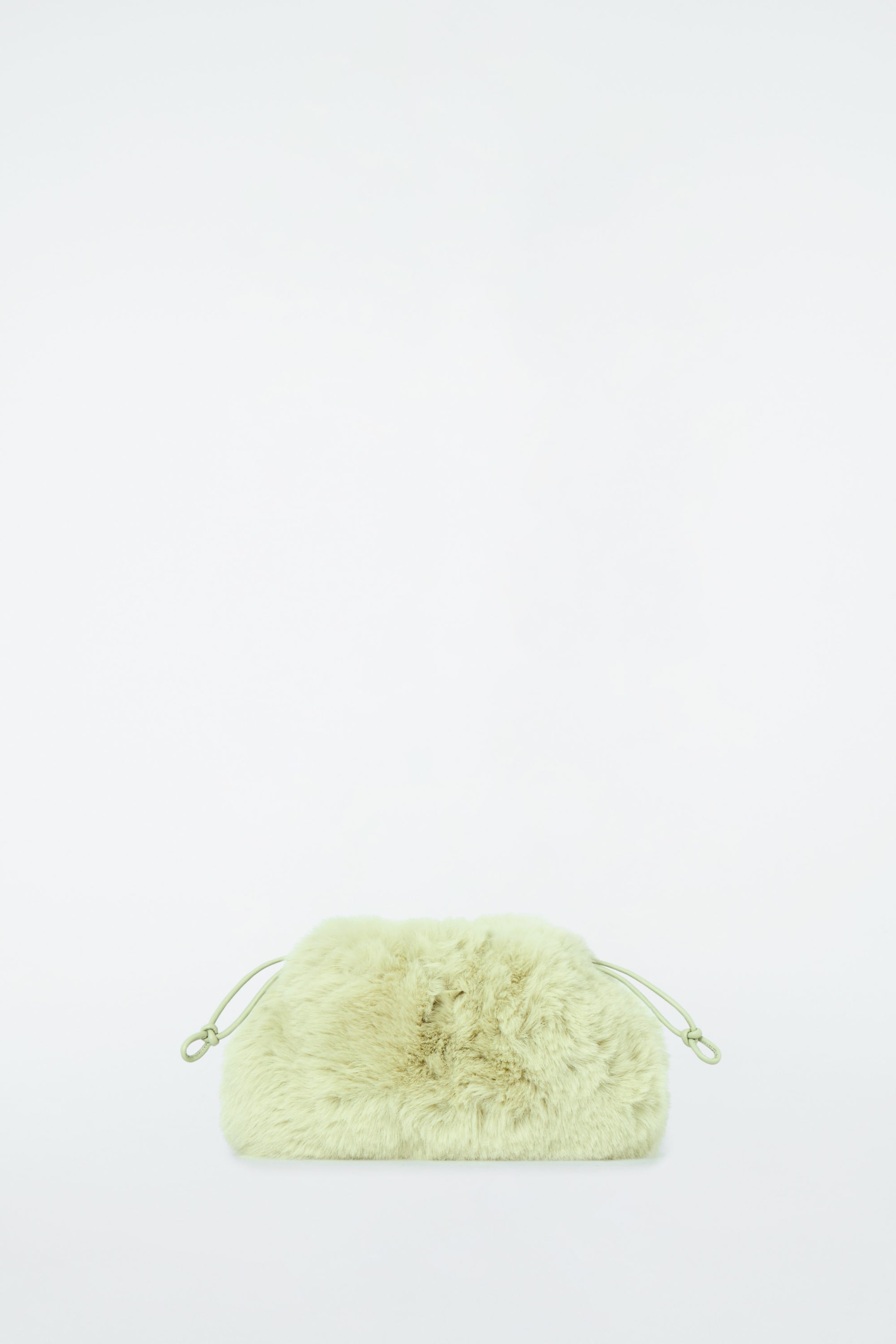 CAVATELLI MINI CLUTCH BAG FAUX FUR
