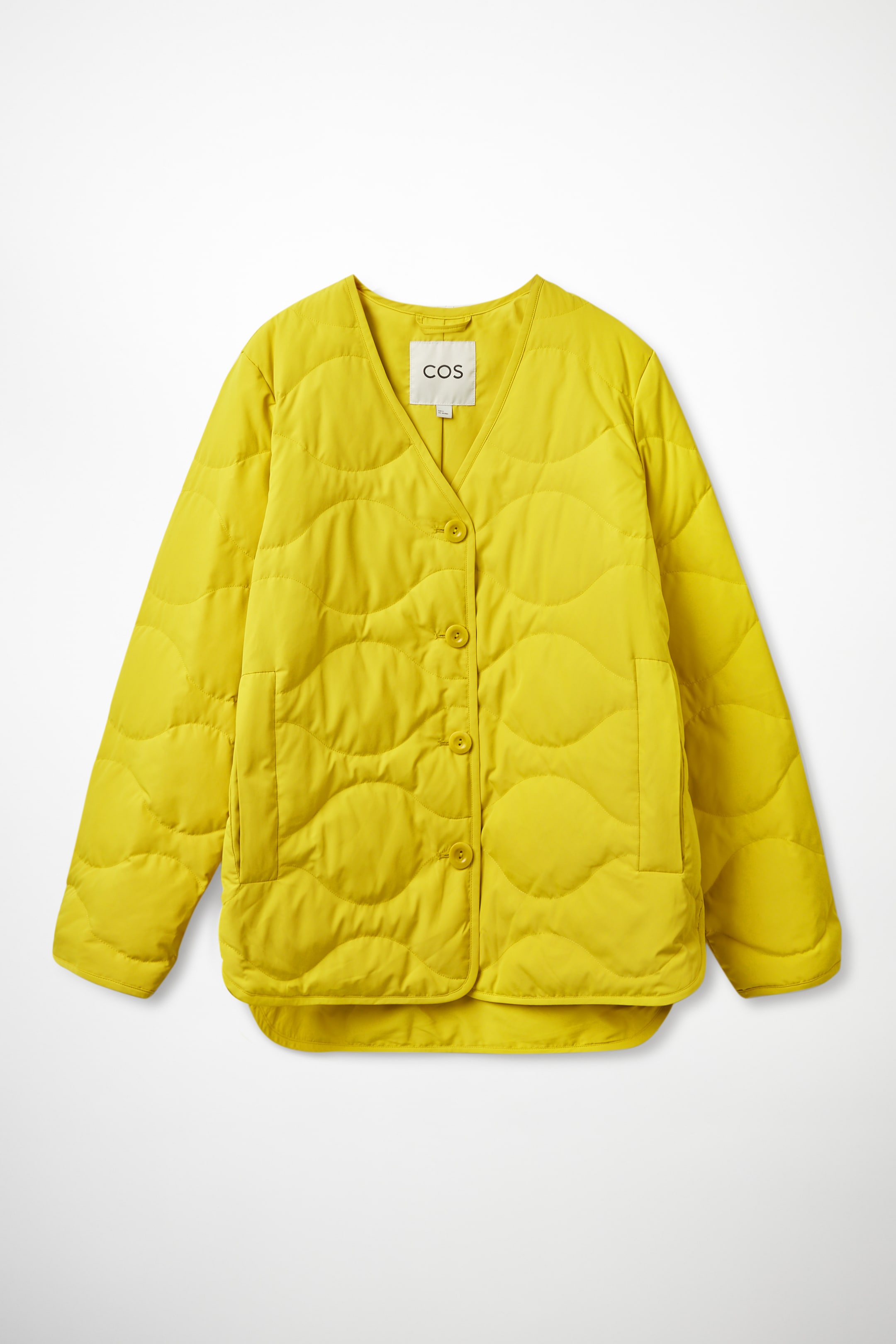 Grösseres Bild ansehen: WATTIERTE STEPPJACKE - GELB - DAMEN | H&M CH 1