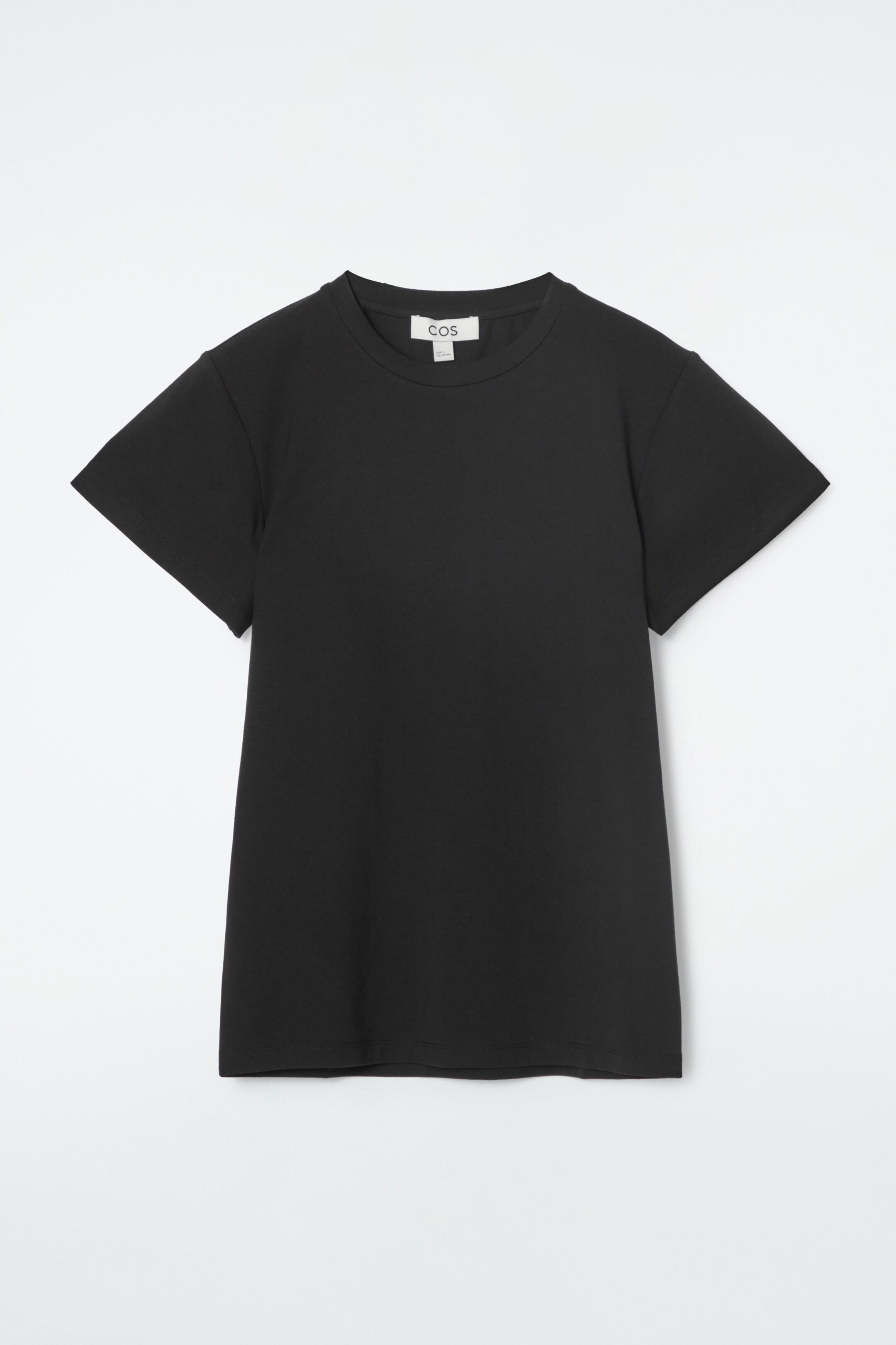 Ingrandisci l'immagine: SHRUNKEN SLIM T-SHIRT - BLACK - DONNA | H&M CH 1