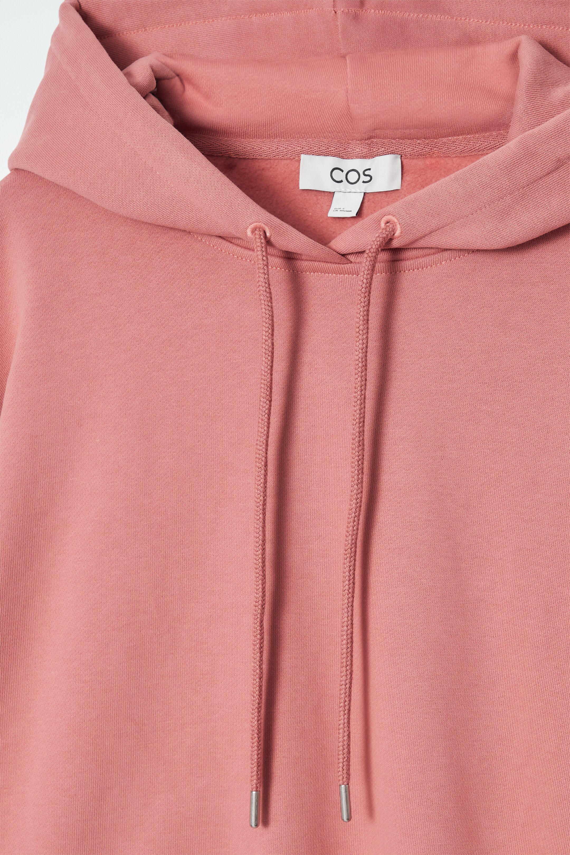 Agrandir l'image: SWEAT À CAPUCHE EN JERSEY DE COTON - ROSE POUDRÉ - FEMME | H&M CH 2
