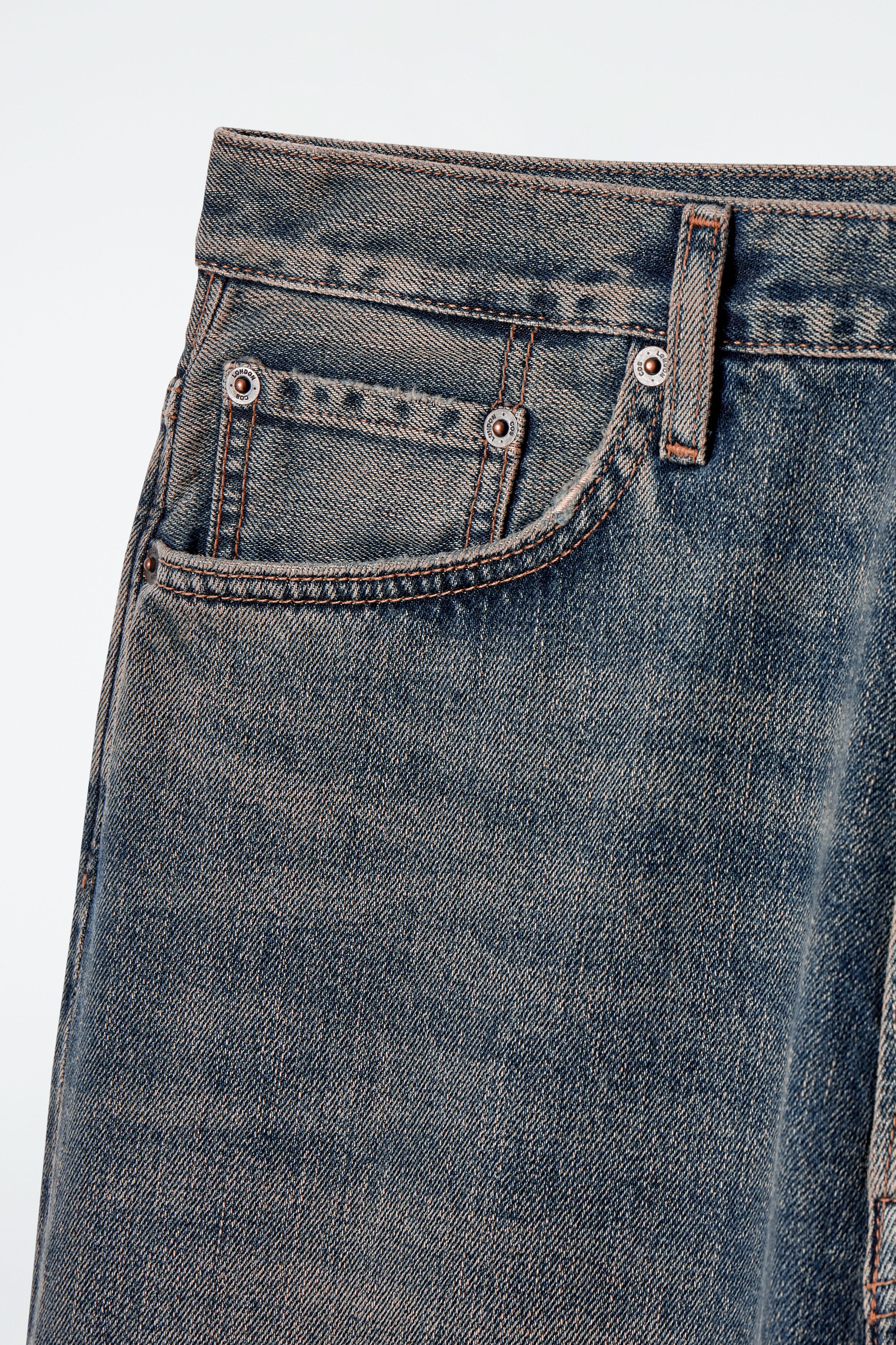VOLUME WIDE-LEG JEANS - PETROL BLUE | COS US