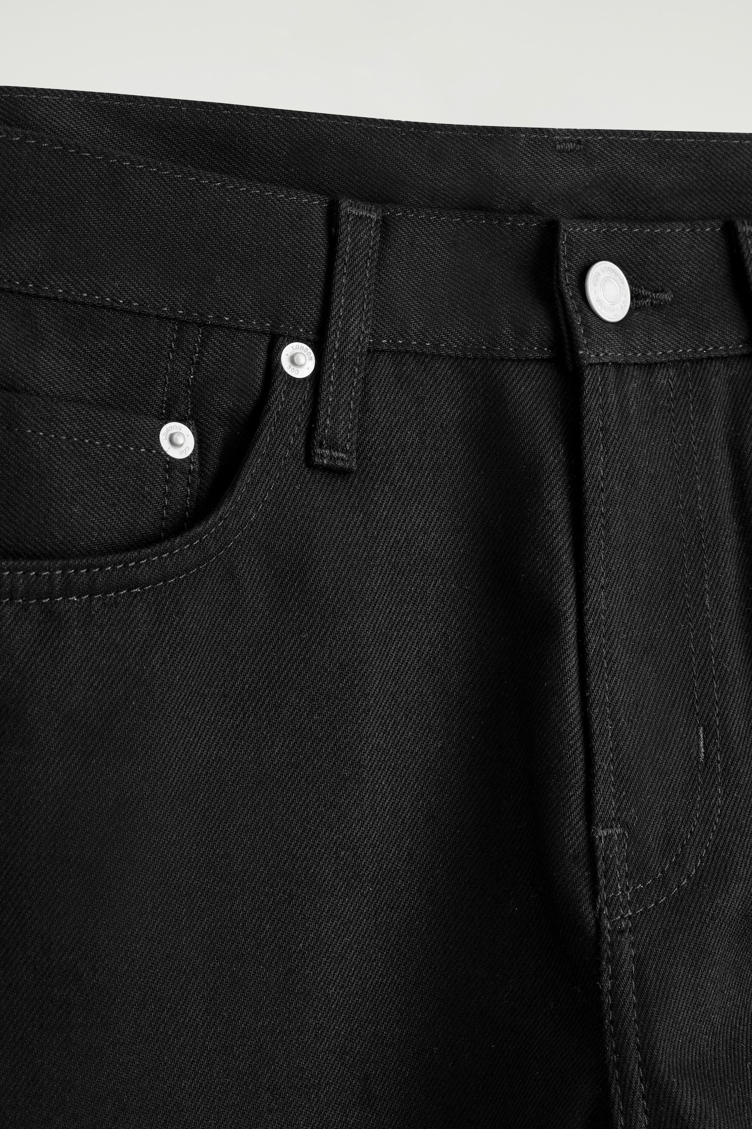 PIER JEANS MIT SCHMALEM BEIN - SCHWARZ/Dunkelblau - 4